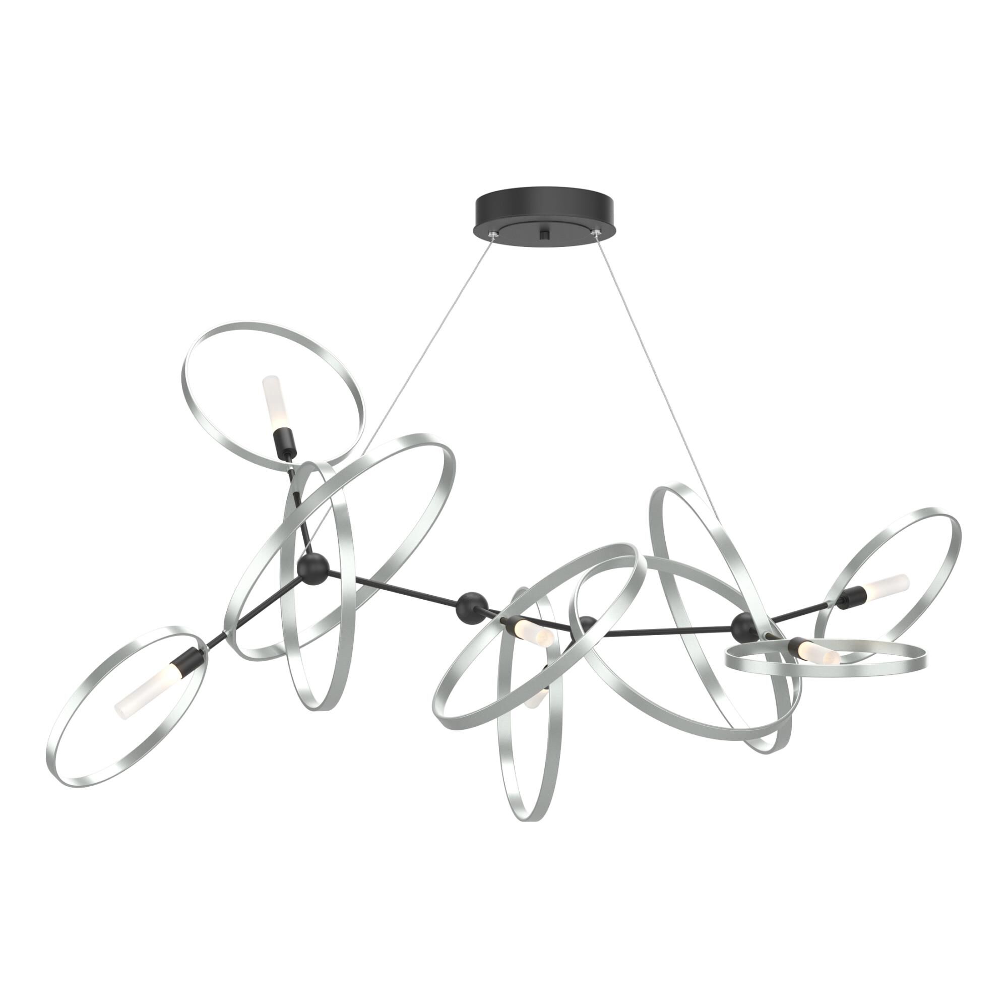 Celesse 59 Inch 6 Light Linear Suspension Light by Hubbardton Forge