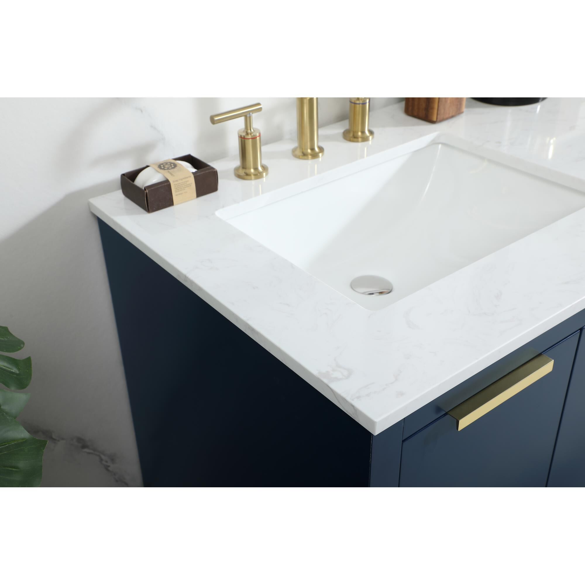 Shown in Blue finish