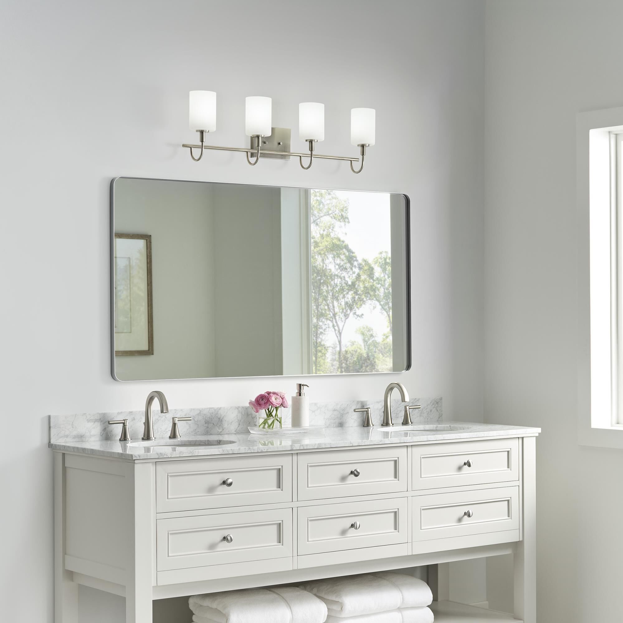 Sean Lavin Oak Moore 33 Inch 4 Light Bath Vanity Light by Visual Comfort Studio Collection