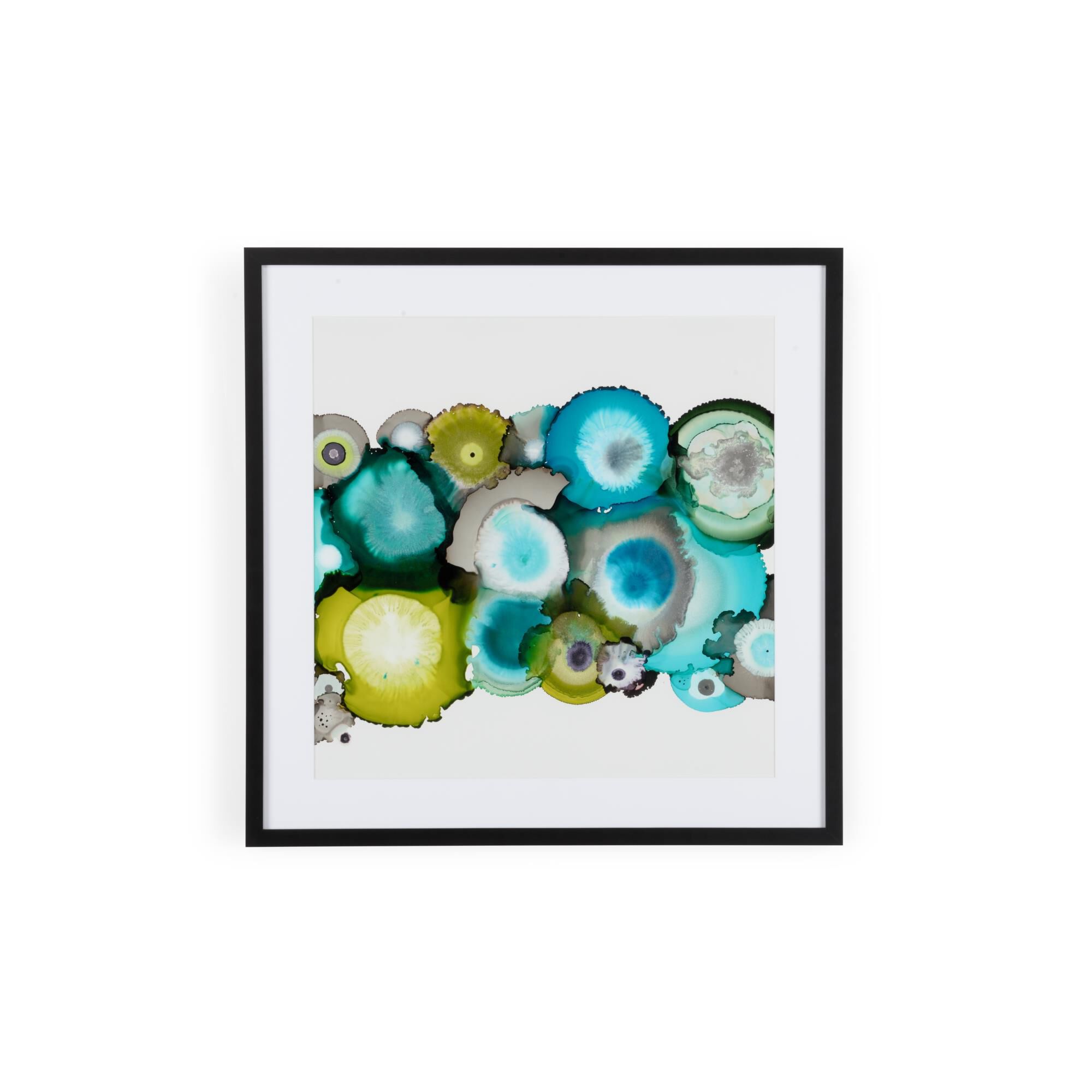 Shown in White Mat and Black Frame finish