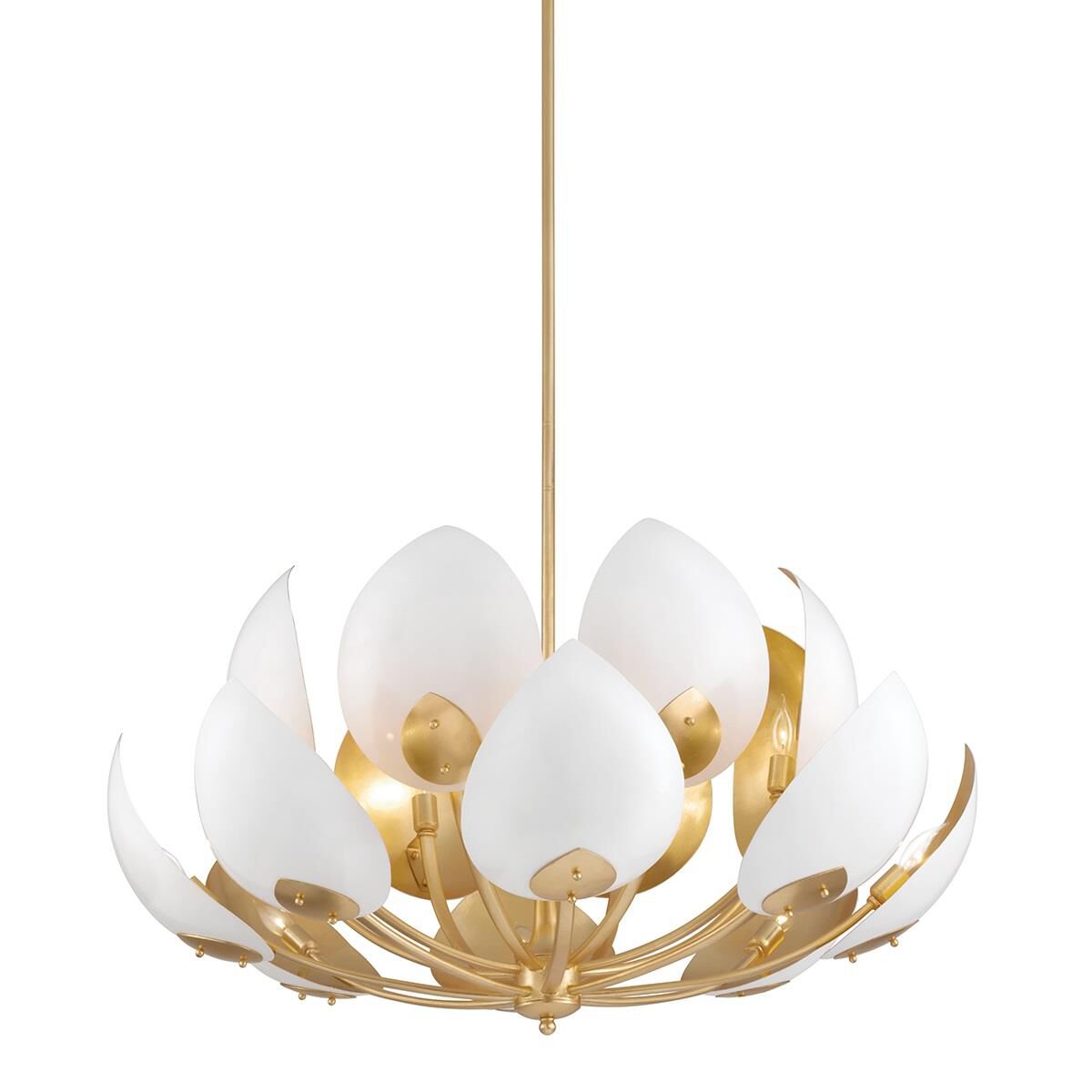 Lotus 38.5 Inch Chandelier by Hudson Valley Lighting