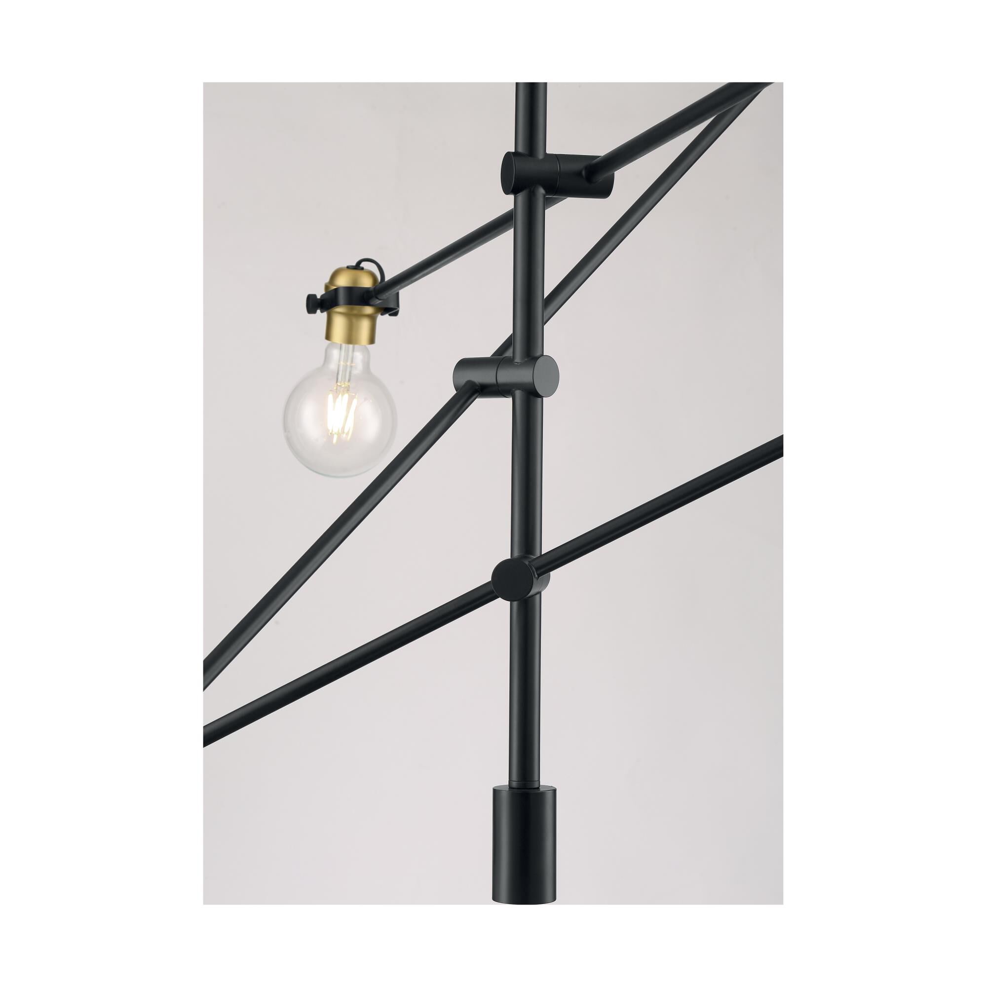 Mantra 6 Light Chandelier by Nuvo Lighting