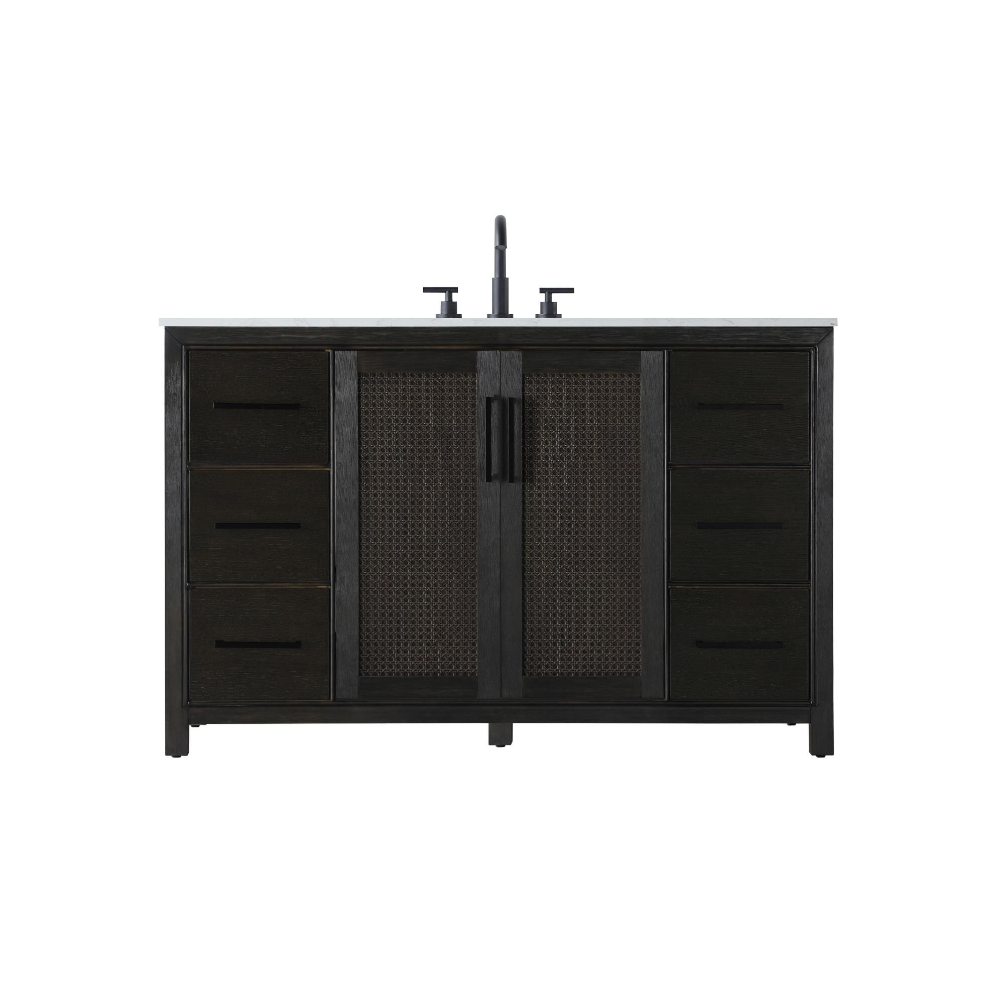 Alina 54 Inch Bath Vanity by Elegant Dcor