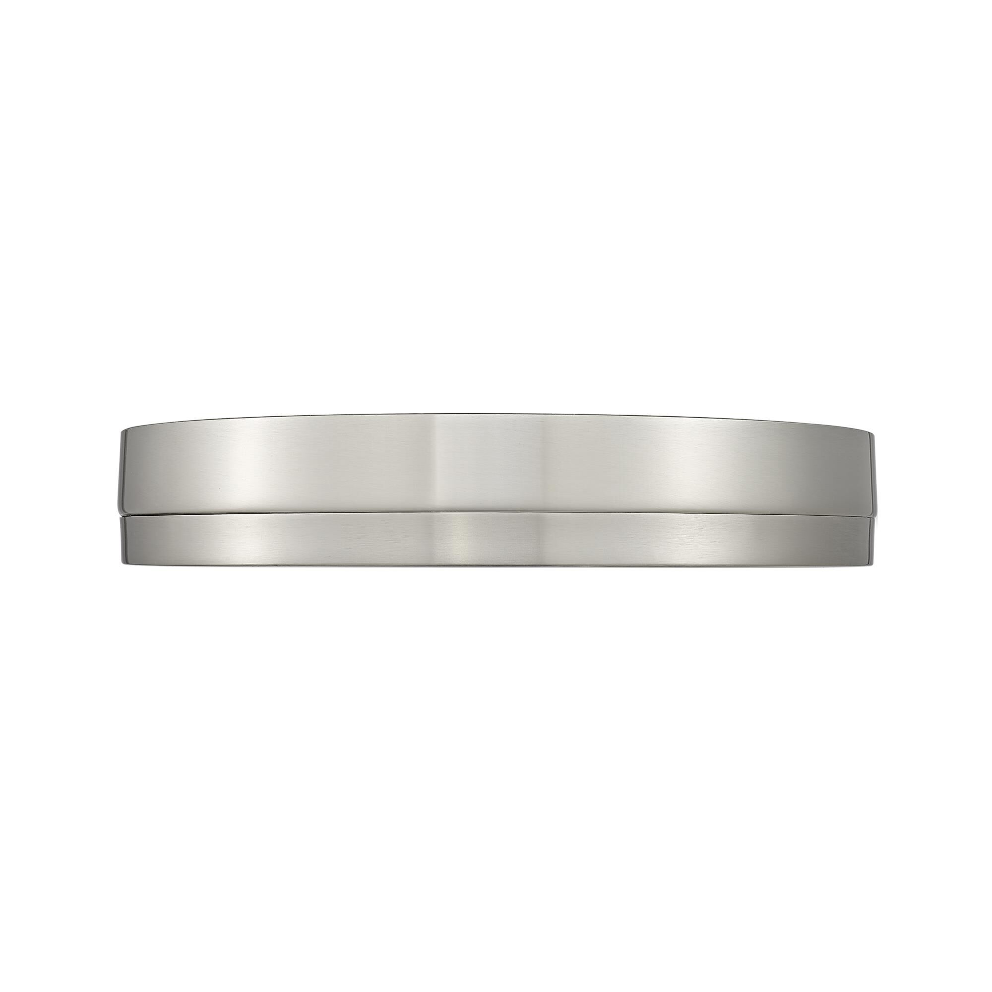Shown in Brushed Nickel finish and Frosted glass and Frosted shade