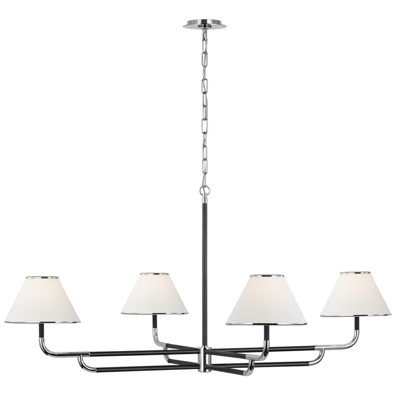 Marie Flanigan Rigby 54 Inch 4 Light LED Chandelier by Visual Comfort Signature Collection
