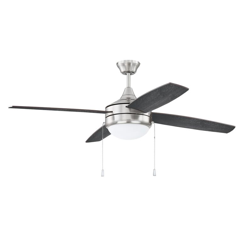 Phaze 52 Inch 4 Blade Ceiling Fan with Light Kit by Craftmade