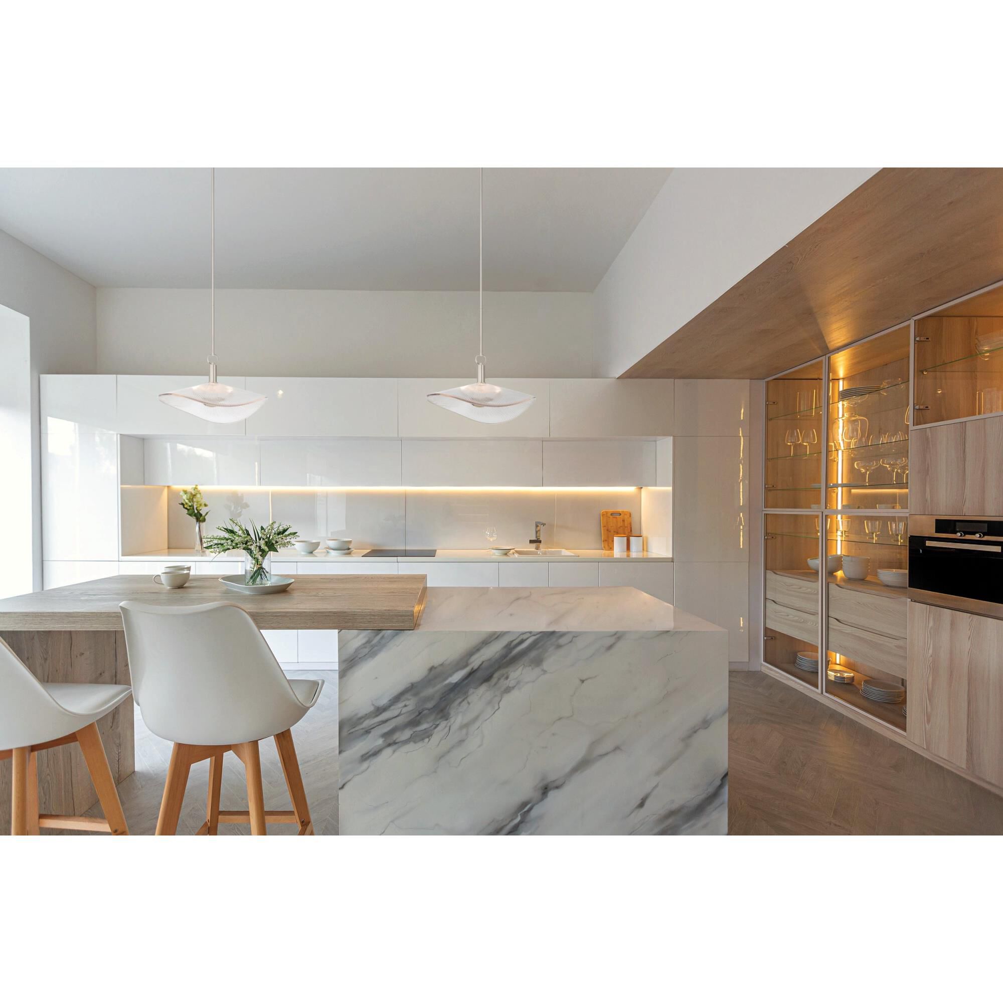 Novella 18 Inch Large Pendant by Eglo Lighting