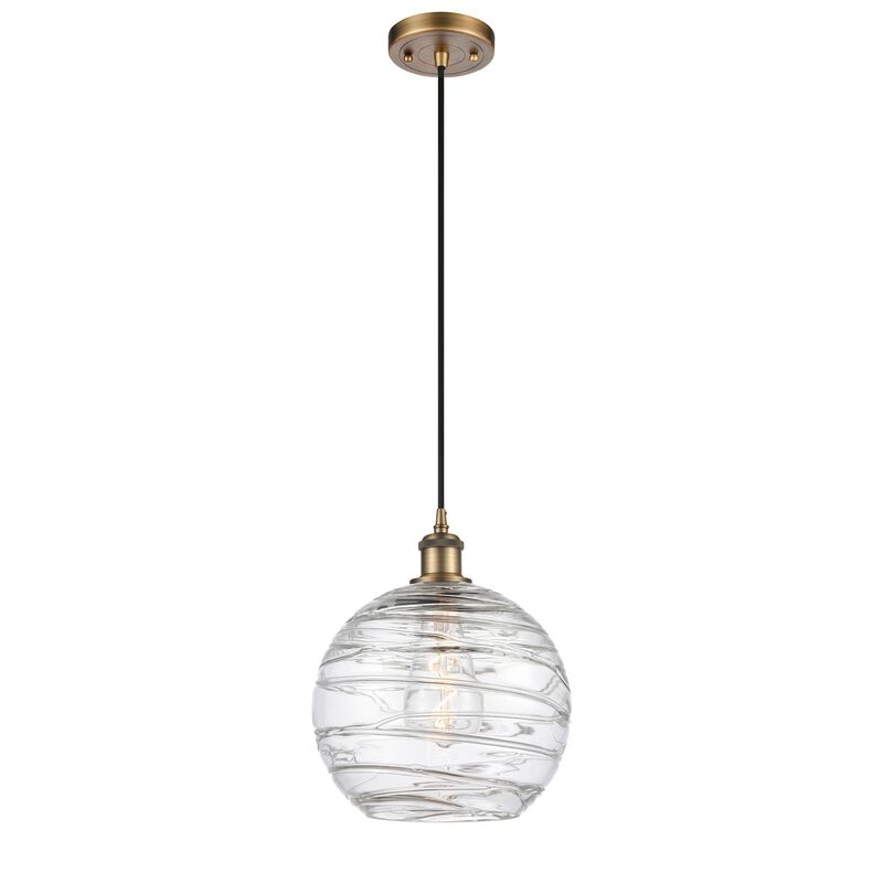 Bruno Marashlian Athens Deco Swirl 10 Inch Mini Pendant by Innovations Lighting