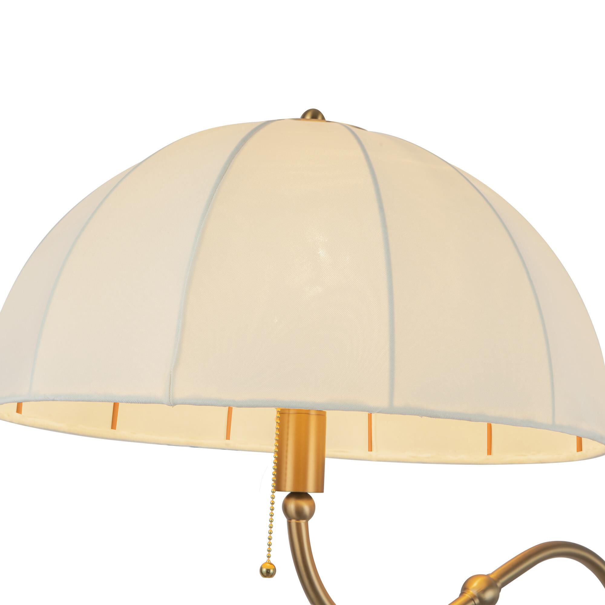 Shown in Brushed Gold finish and Spandex shade