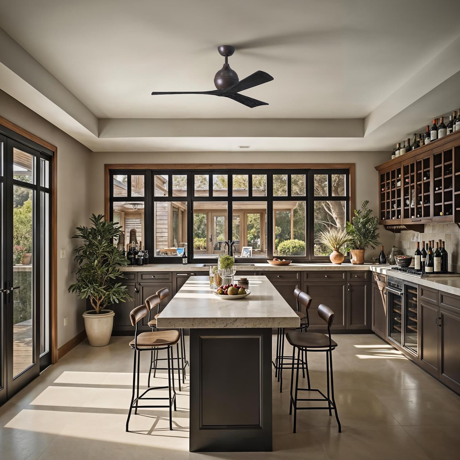 Irene 52 Inch 3 Blade Ceiling Fan by Matthews Fan Company