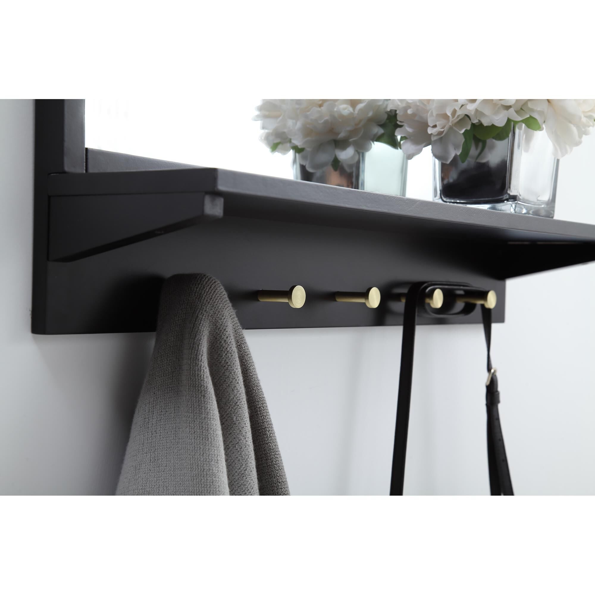 Shown in Black finish