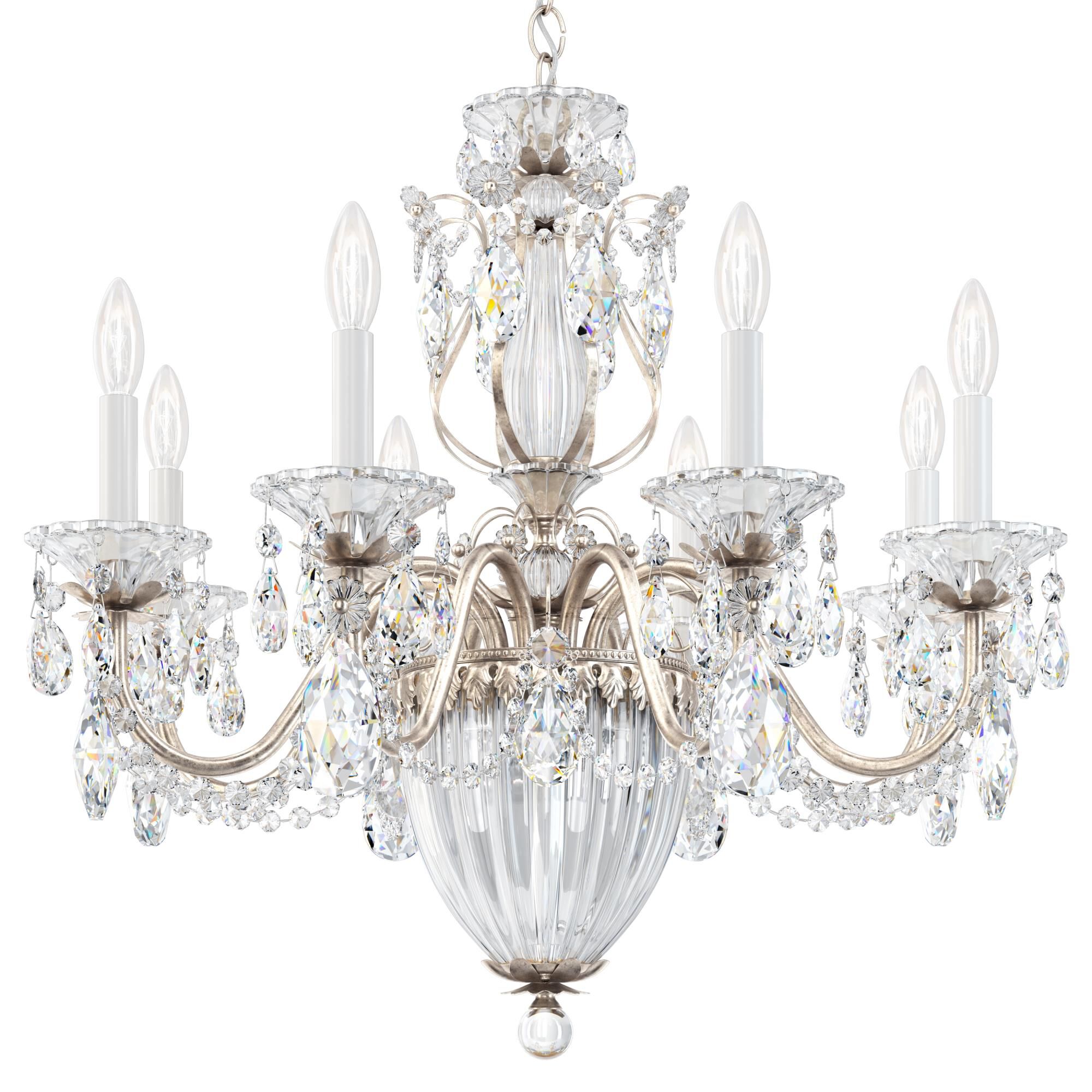 Bagatelle 26 Inch 8 Light Chandelier by Schonbek