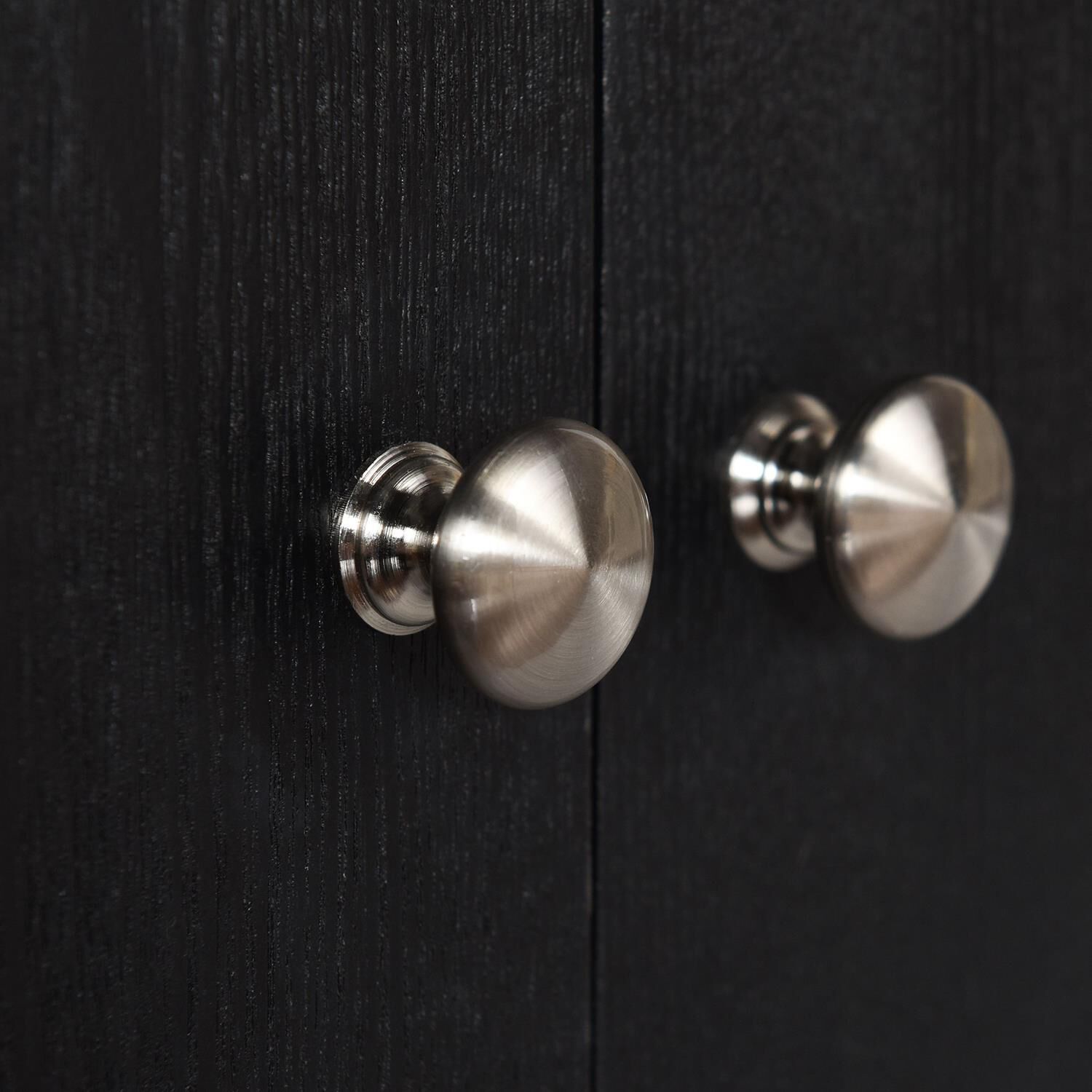 Shown in Black finish