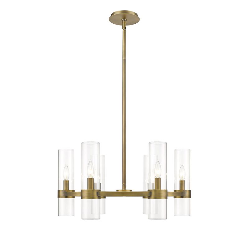 Datus 26 Inch 6 Light Chandelier by Z-Lite