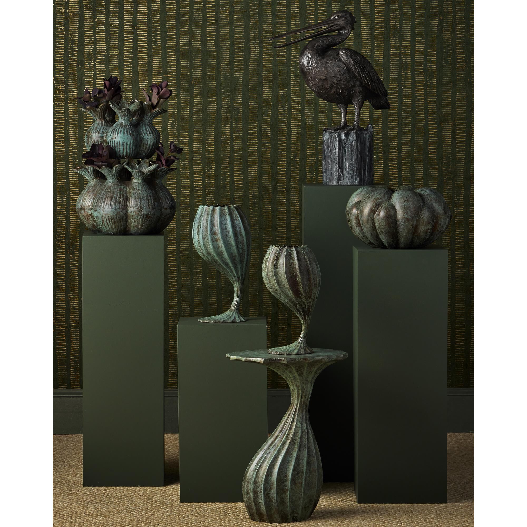 Tunis 16 Inch Accent Table by Currey and Company