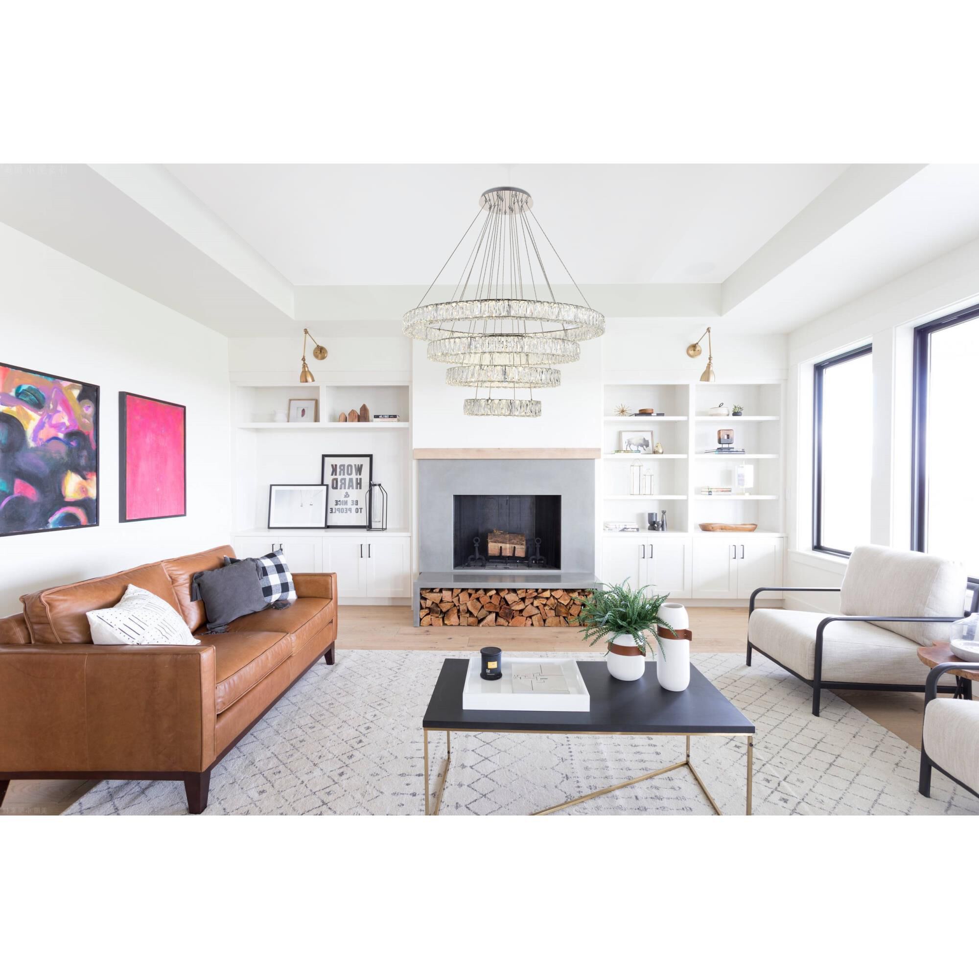 Monroe Chandelier by Elegant Lighting