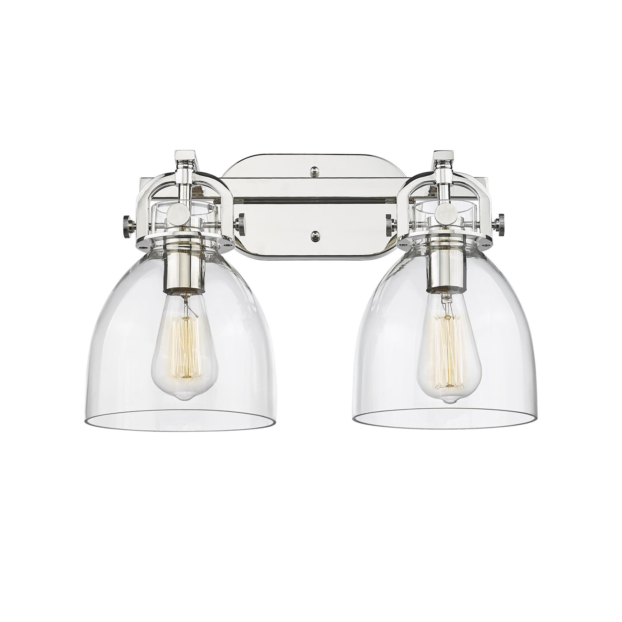 Bruno Marashlian Newton Bell 17 Inch 2 Light Bath Vanity Light by Innovations Lighting