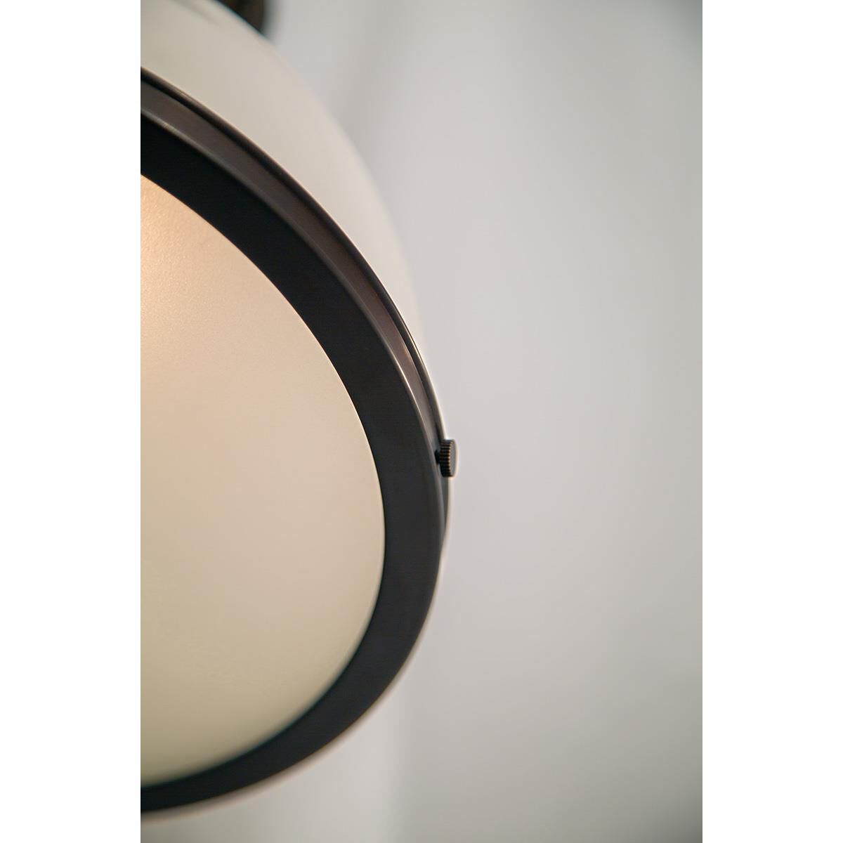 Shown in Historic Bronze finish and Opal Glossy glass