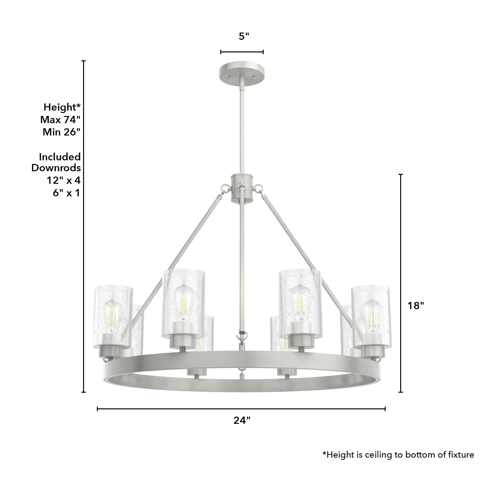 Hartland Chandelier by Hunter Fan