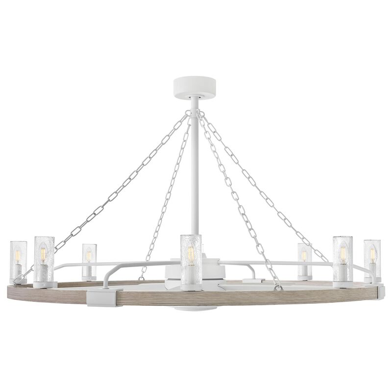 Sawyer 44 Inch Chandelier Ceiling Fan with Light Kit by Hinkley