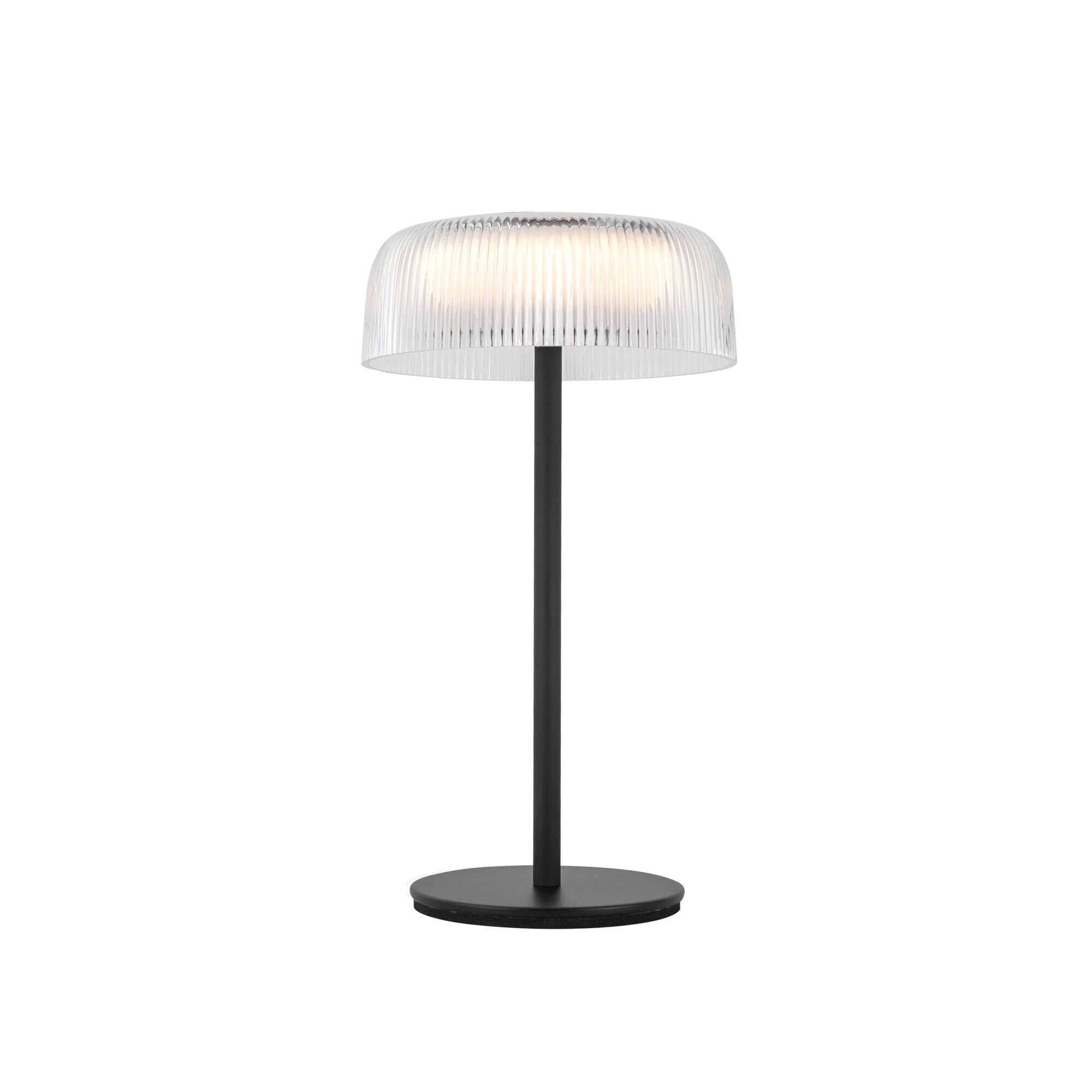 Shown in Black finish and Opal Polymeric Diffuser glass