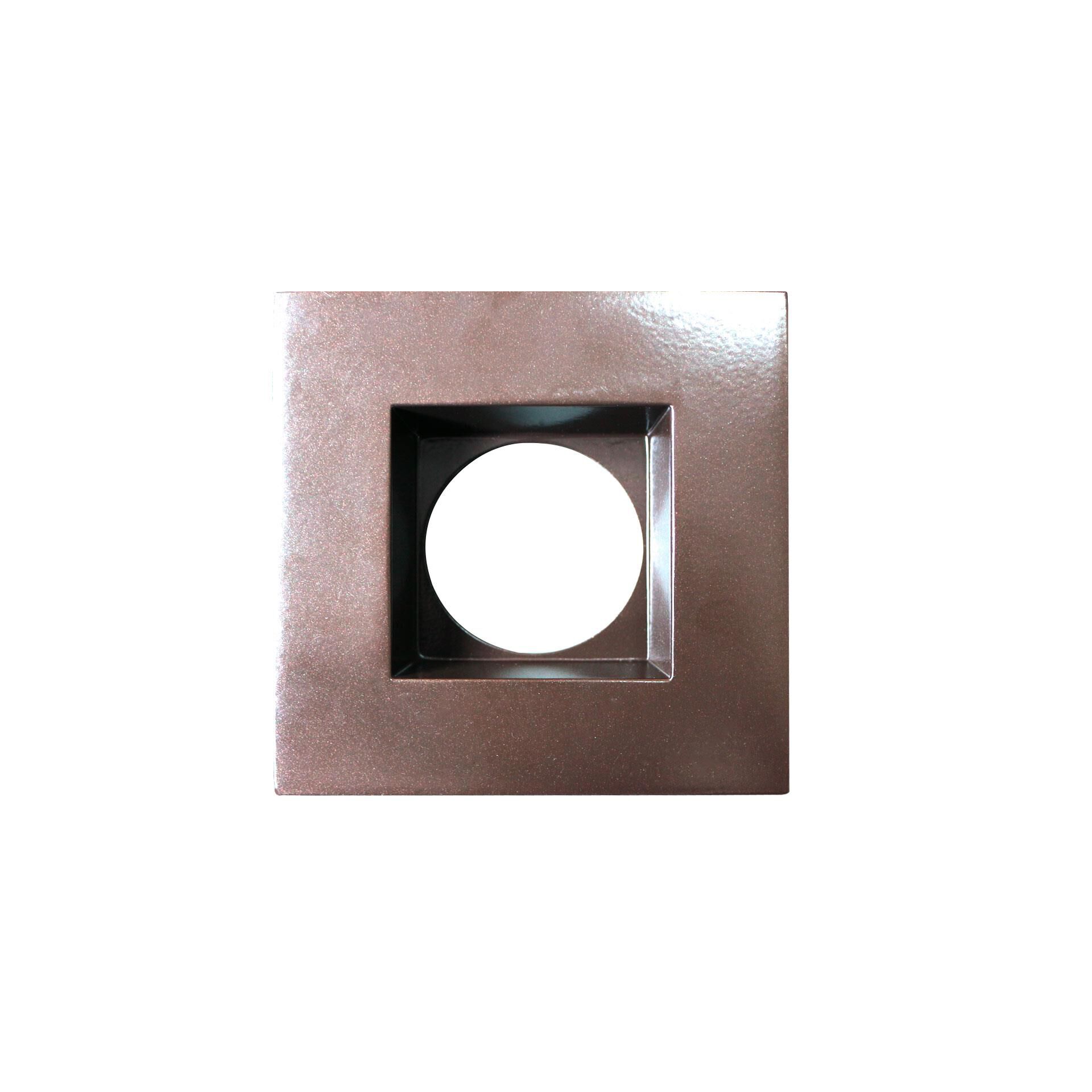 Shown in Bronze Square finish