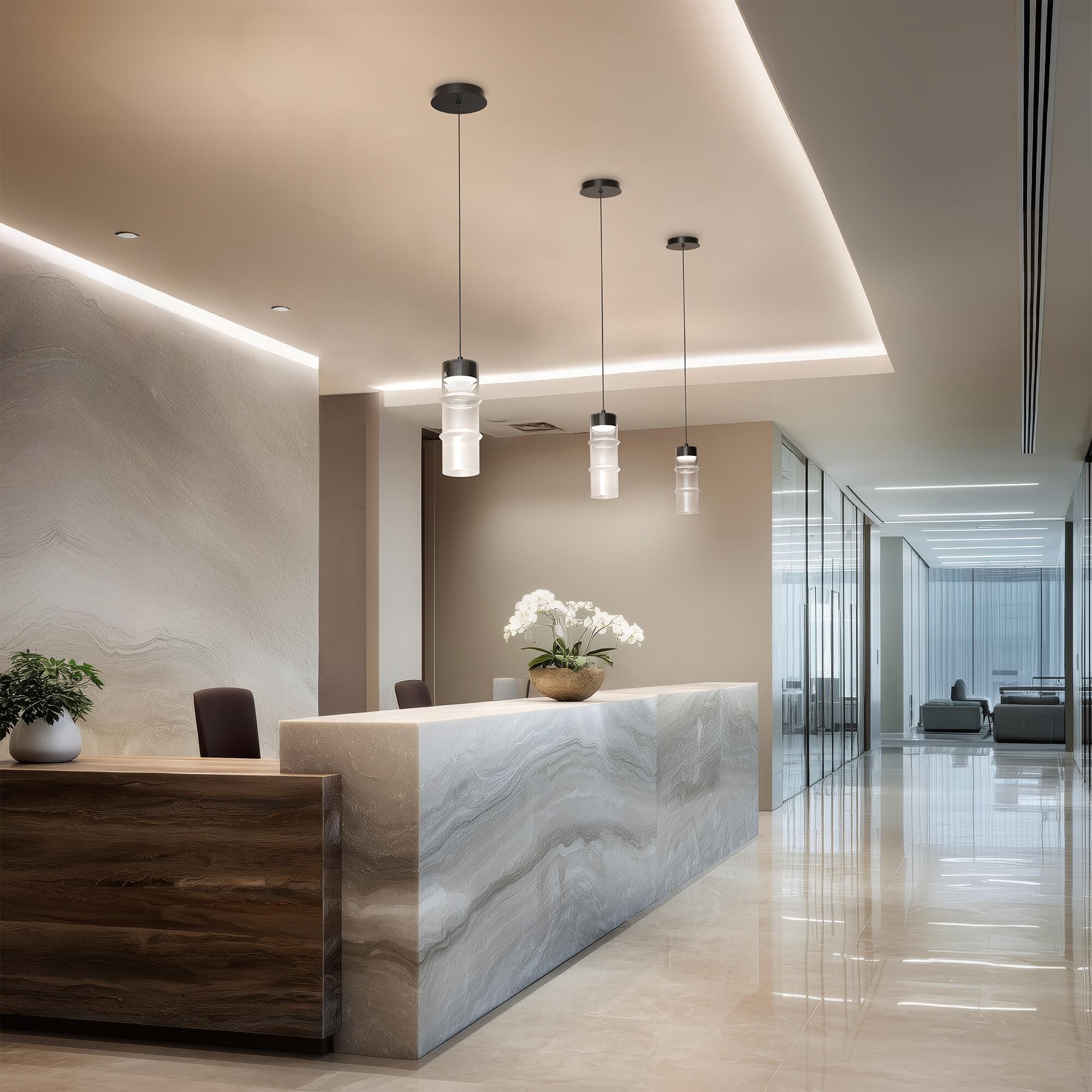 Shown in Black White Glass finish