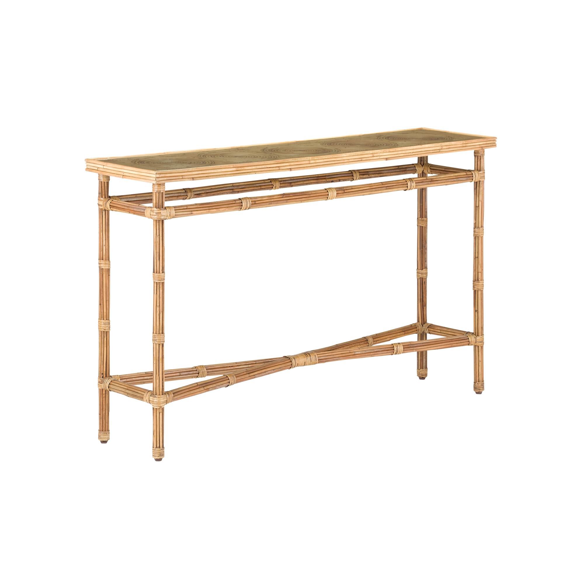 Shown in Natural Rattan - Clear finish