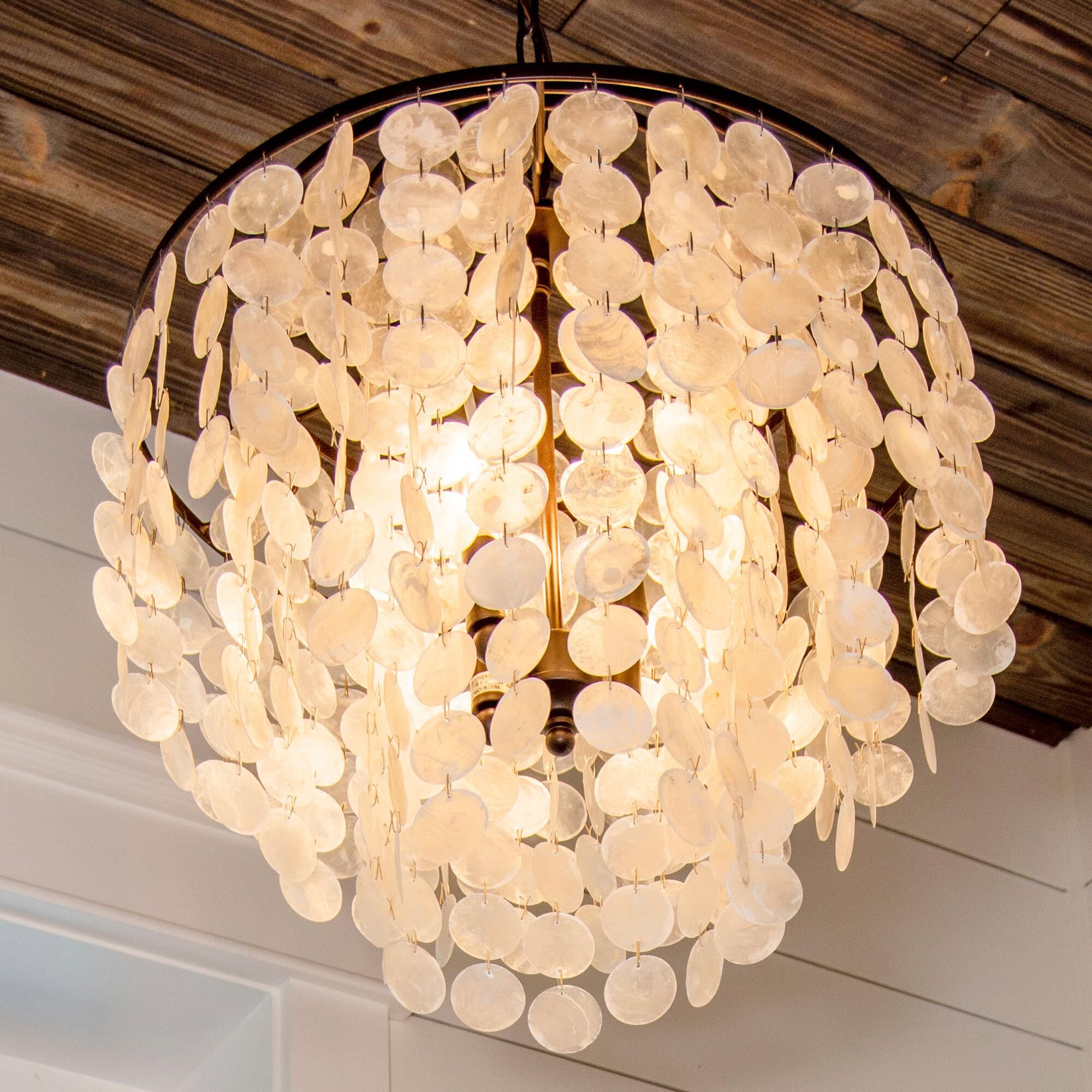 Brielle 18 Inch 4 Light Mini Chandelier by Crystorama