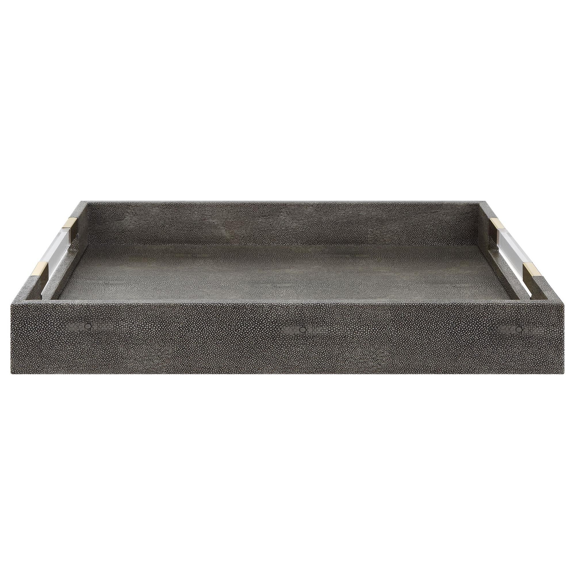 Uttermost Wessex Gray Tray Tray by Uttermost