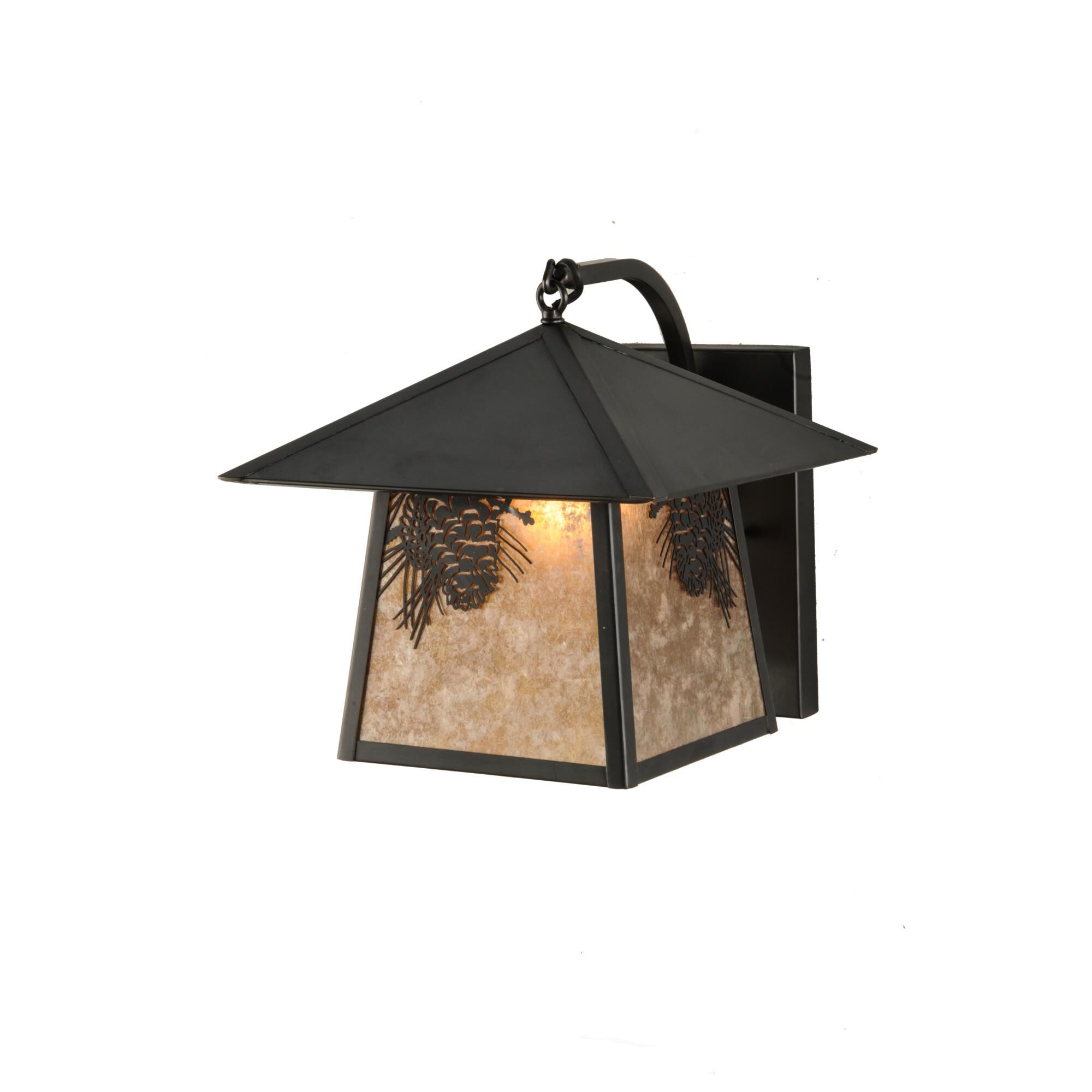 Meyda Lighting Stillwater 15 Inch Tall Outdoor Wall Light