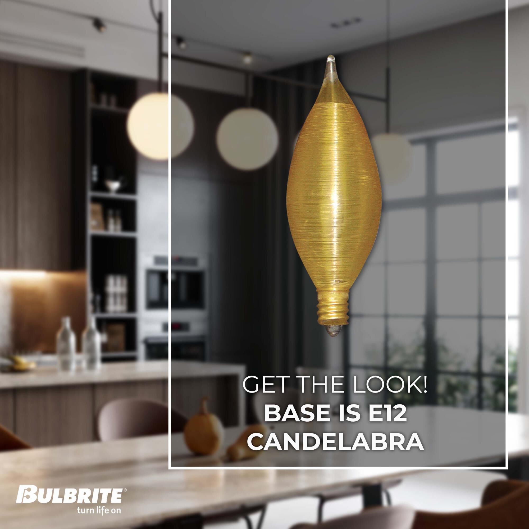 25 Watt 0K C11 Incandescent Light Bulb by Bulbrite