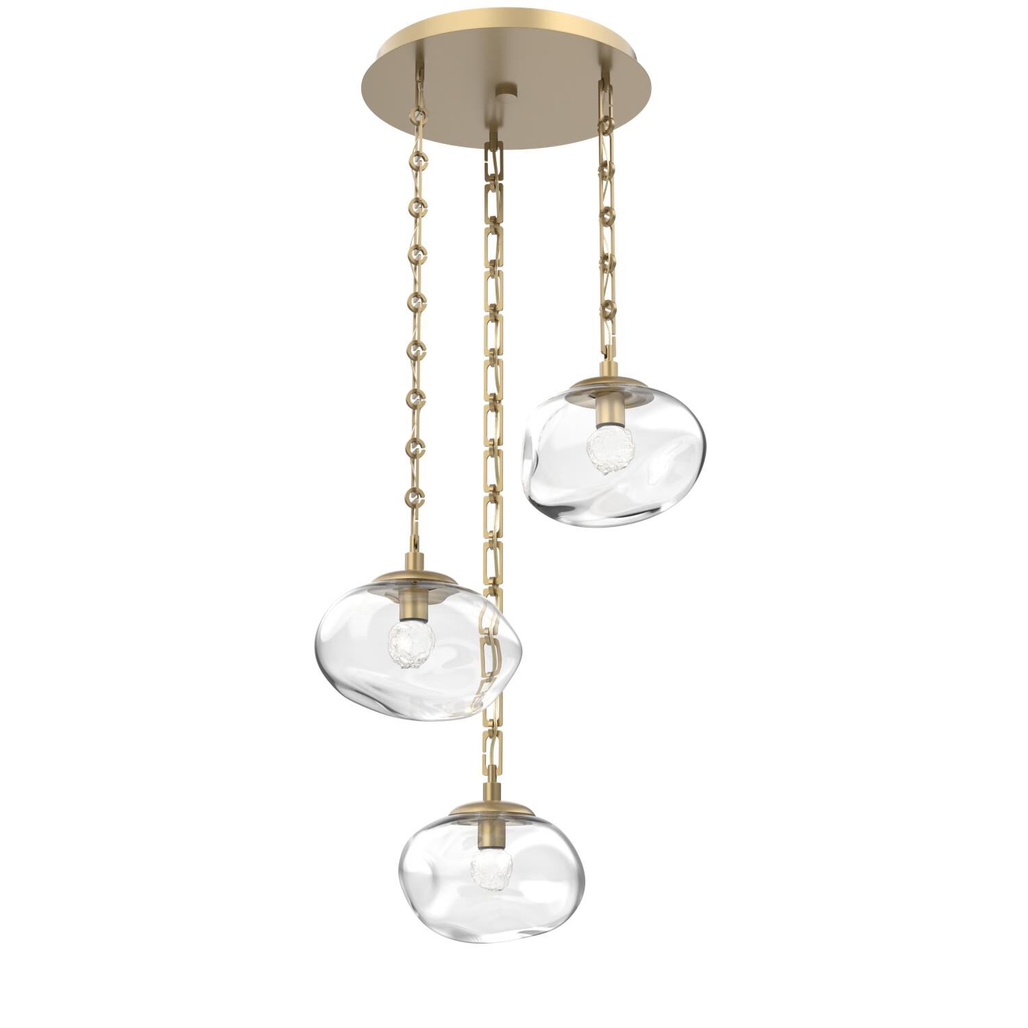 Levi Wilson Nova Led 22 Inch Multi Light Pendant by Hammerton Studio