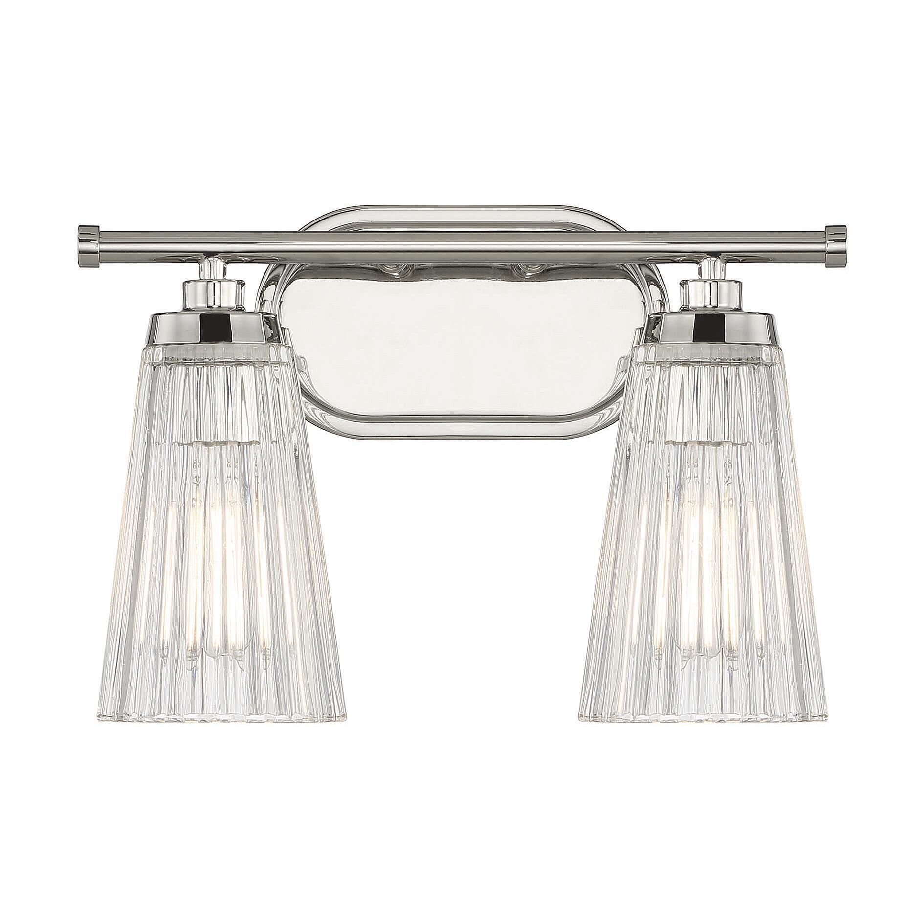 Chantilly 14 Inch 2 Light Bath Vanity Light by Savoy House
