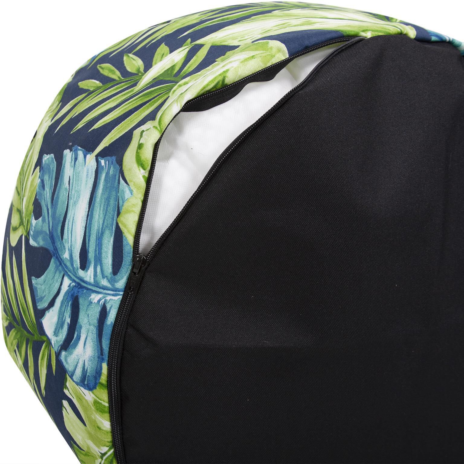 The Cardoon Pouf Ottoman by Howard Elliott Collection