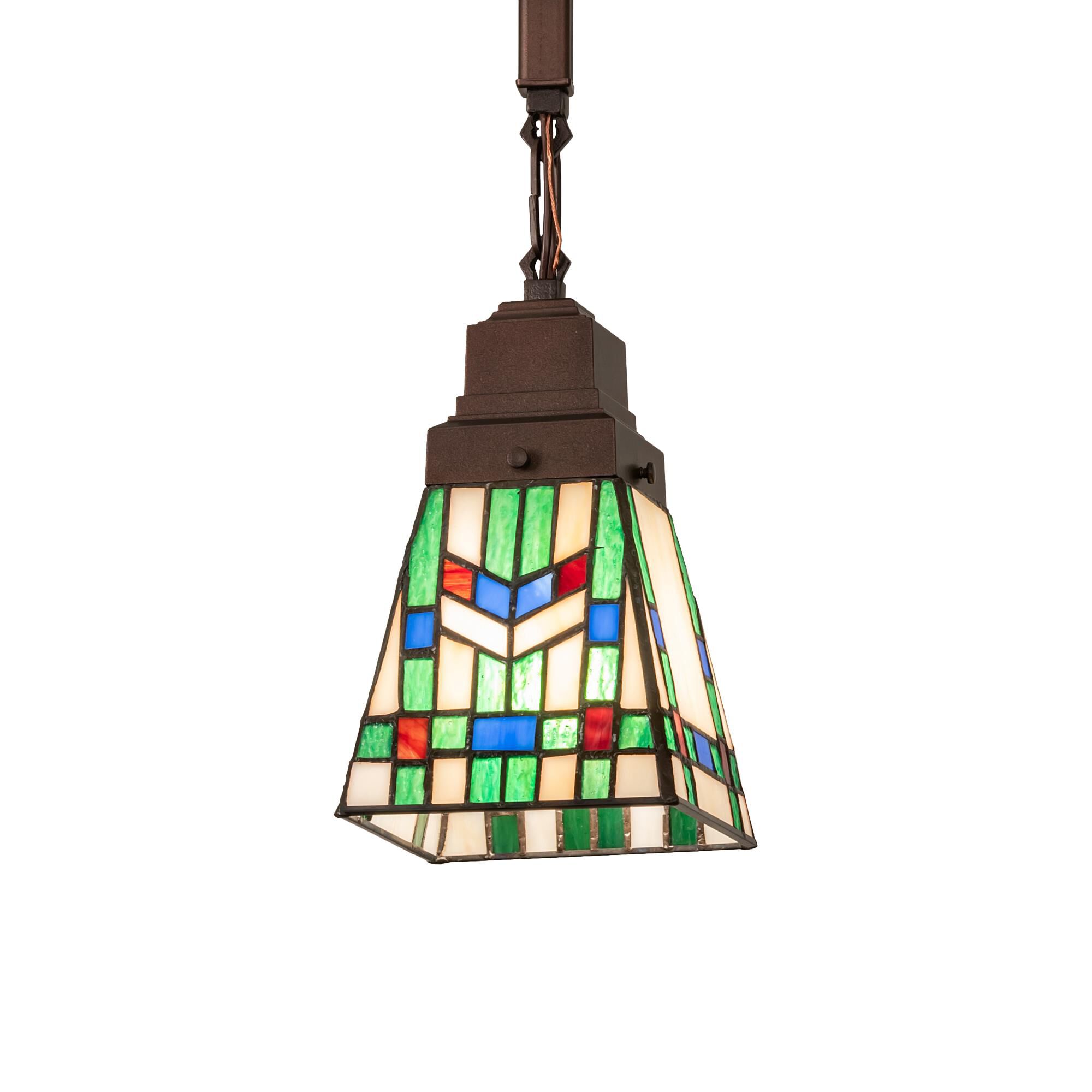 Meyda Lighting Prairie Wheat 7 Inch Mini Pendant