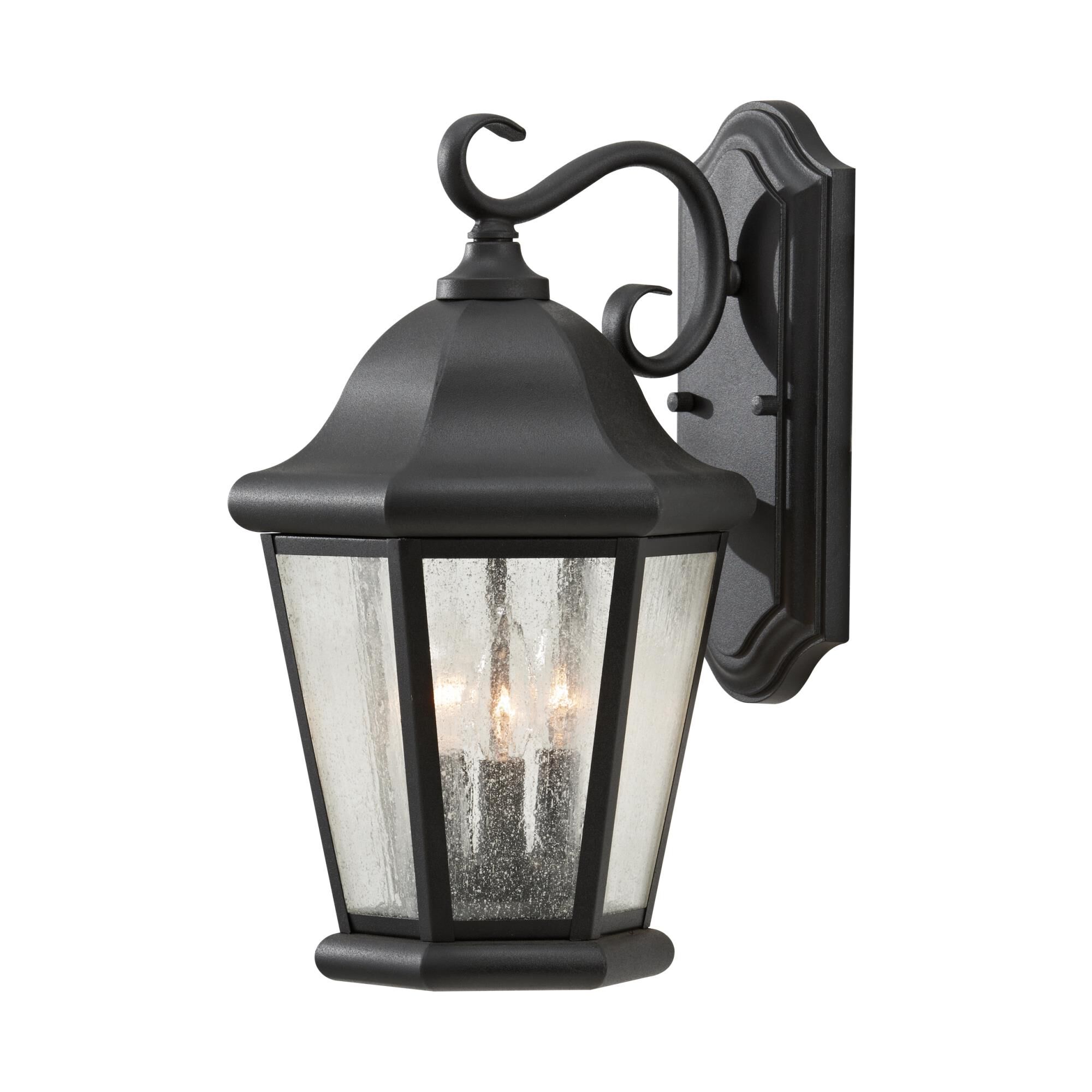 Martinsville 17 Inch Tall 3 Light Outdoor Wall Light by Generation Lighting