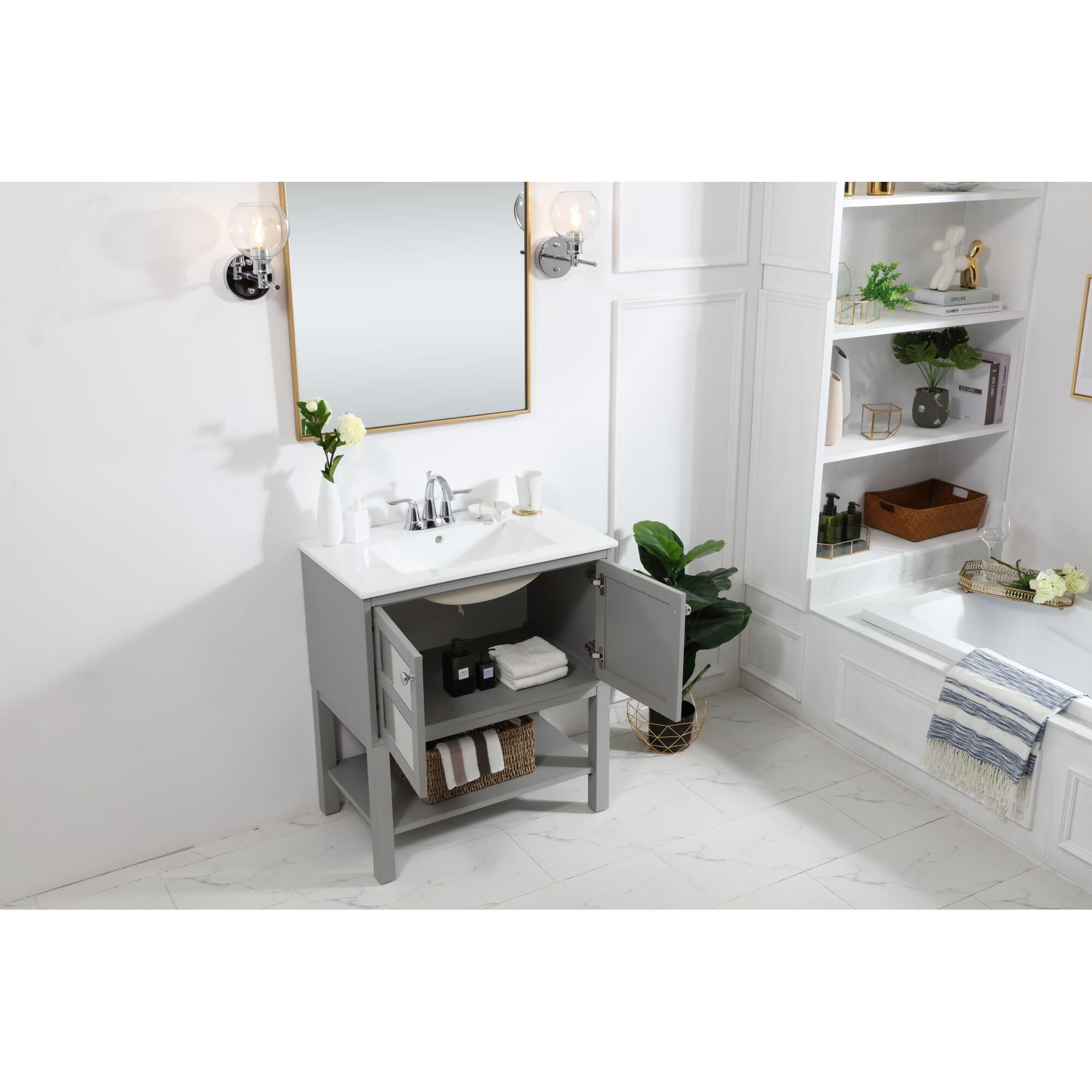 Mason Bath Vanity by Elegant Decor