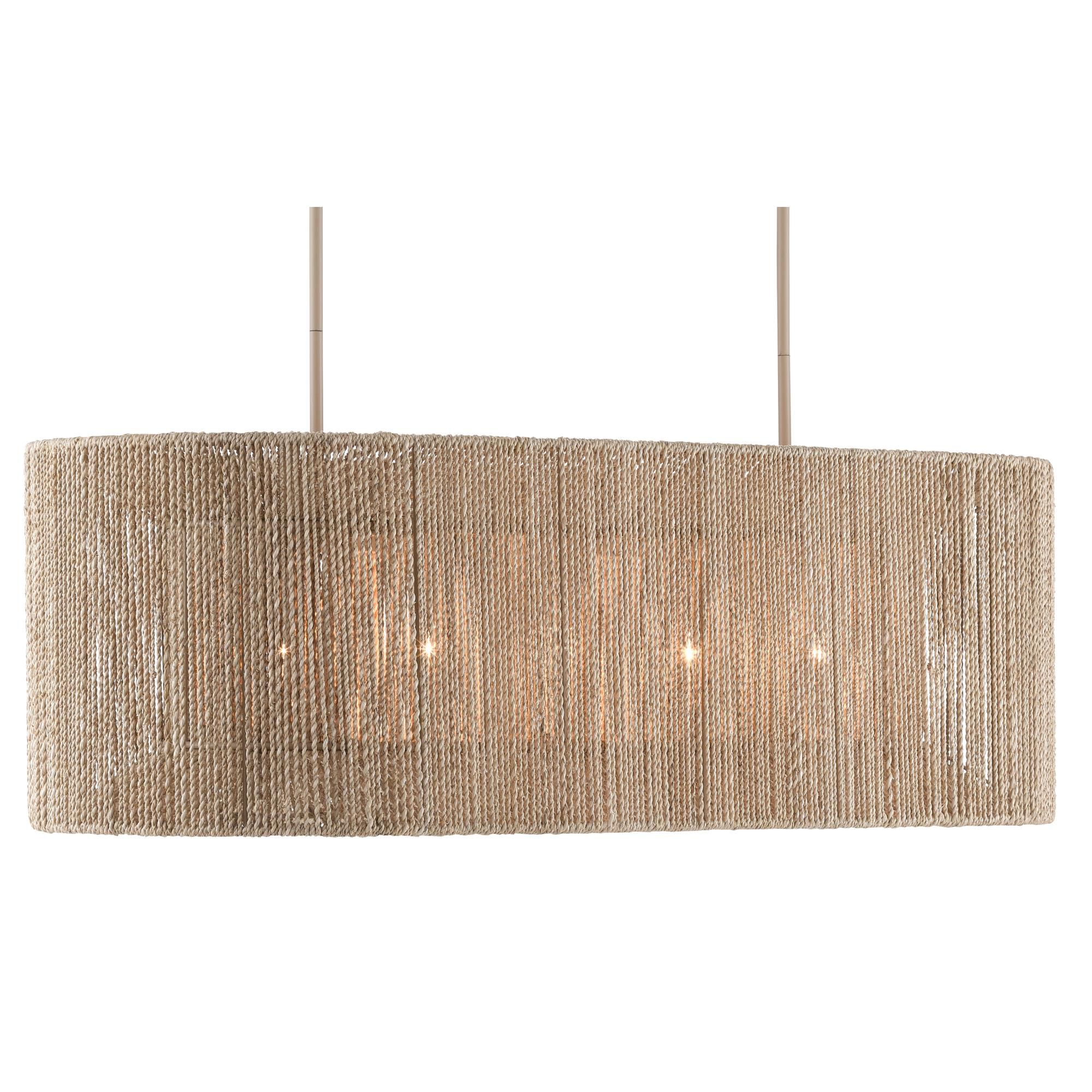 Mereworth 42 Inch 5 Light Linear Suspension Light by Currey and Company