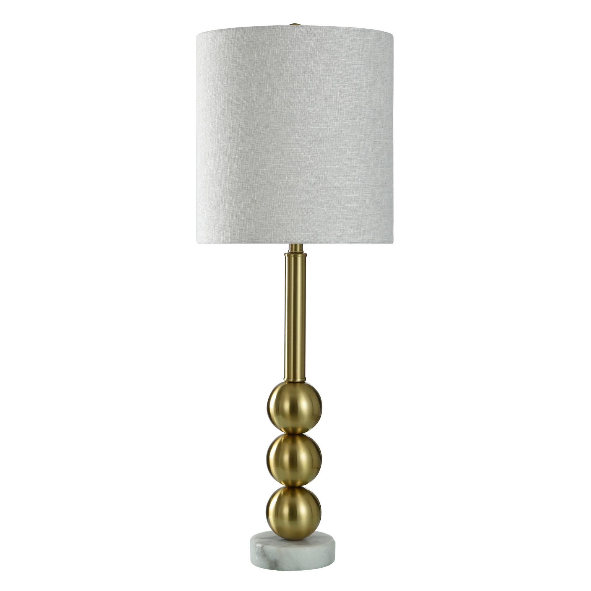 Harp and Finial Dobbins Table Lamp