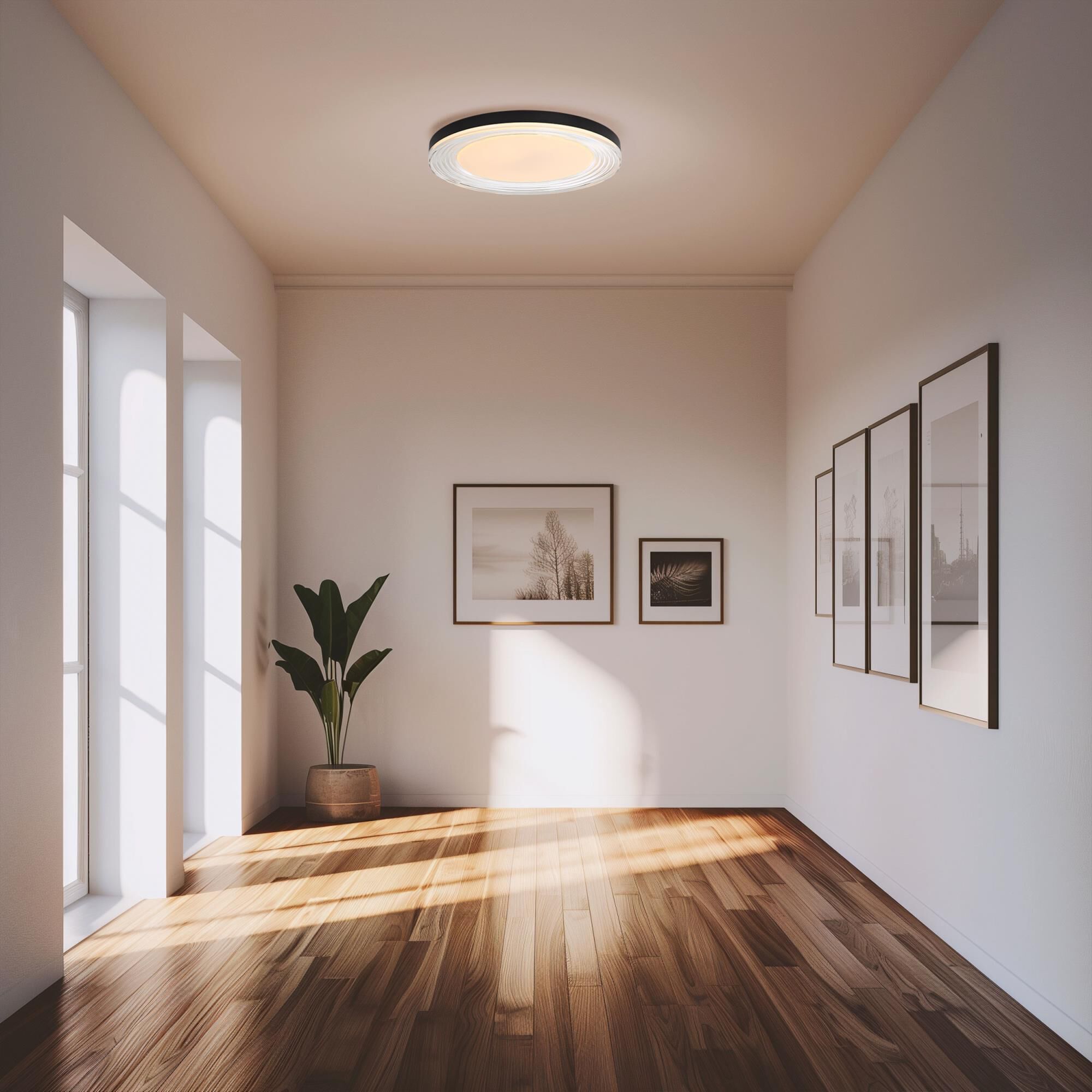 Ondulada 20 Inch Flush Mount by Golden Lighting