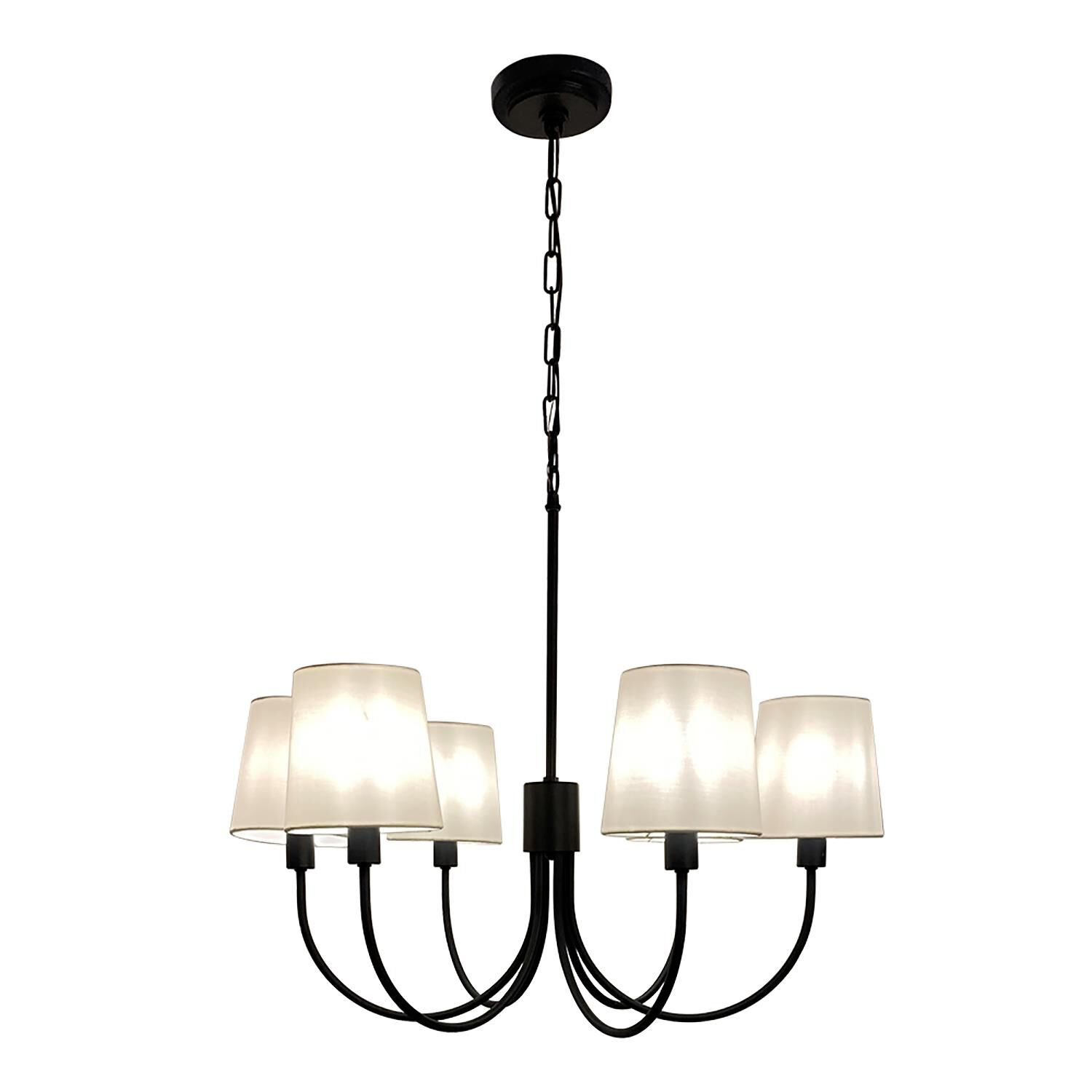 Smyrna 26 Inch 6 Light Chandelier by Eglo Lighting