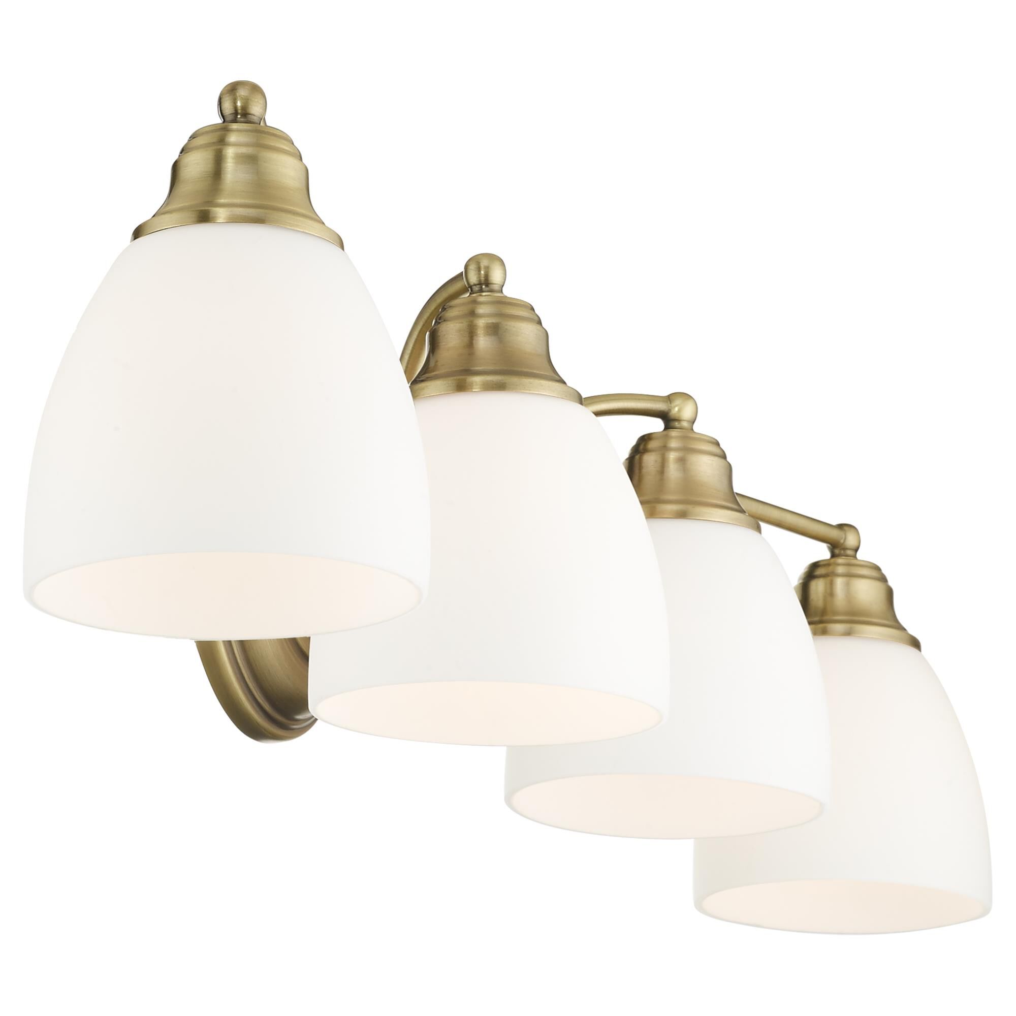 Somerville 30 Inch 4 Light Bath Vanity Light by Livex Lighting