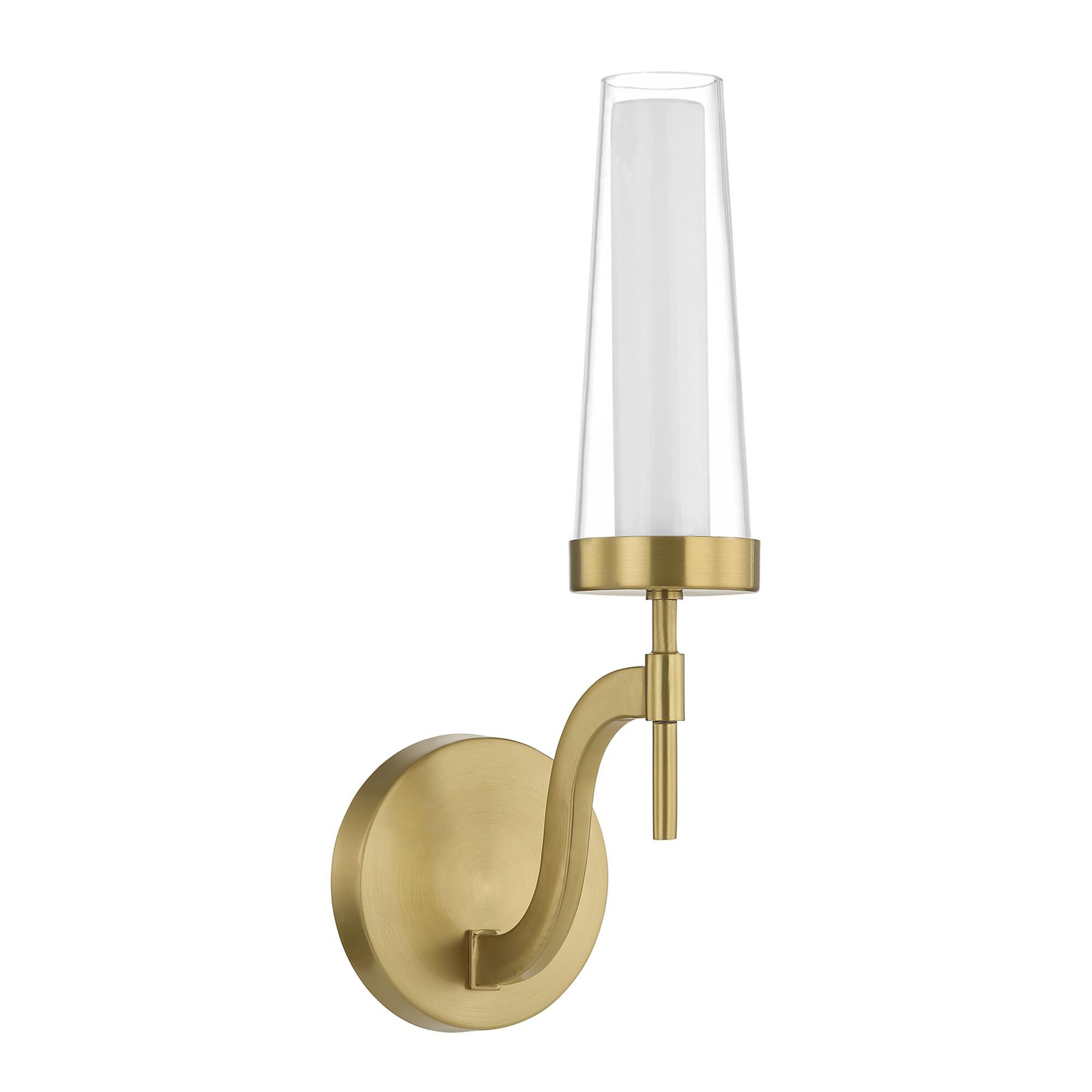 Shown in Warm Brass finish