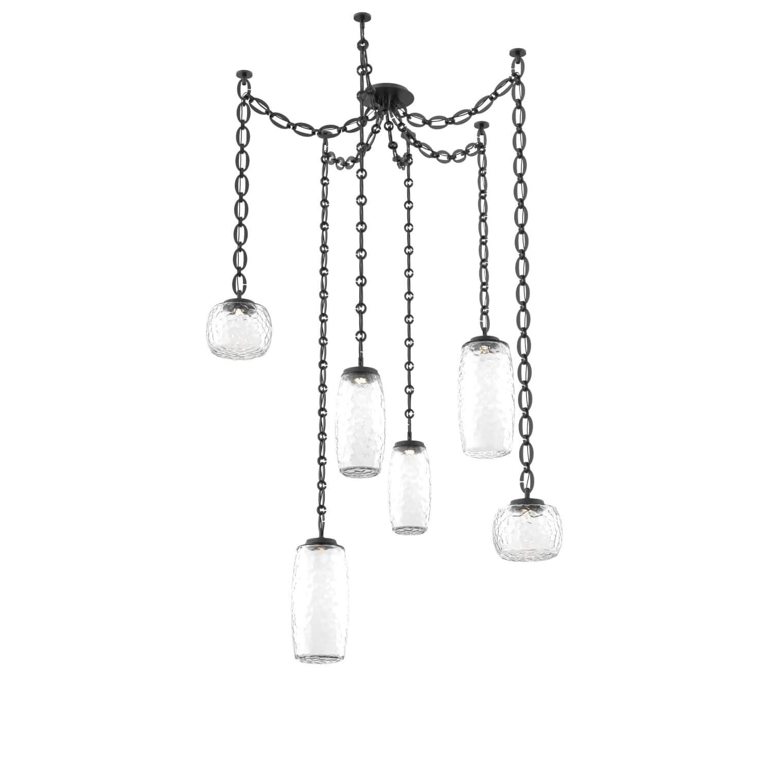 Levi Wilson Vessel 15 Inch Multi Pendant Light by Hammerton Studio