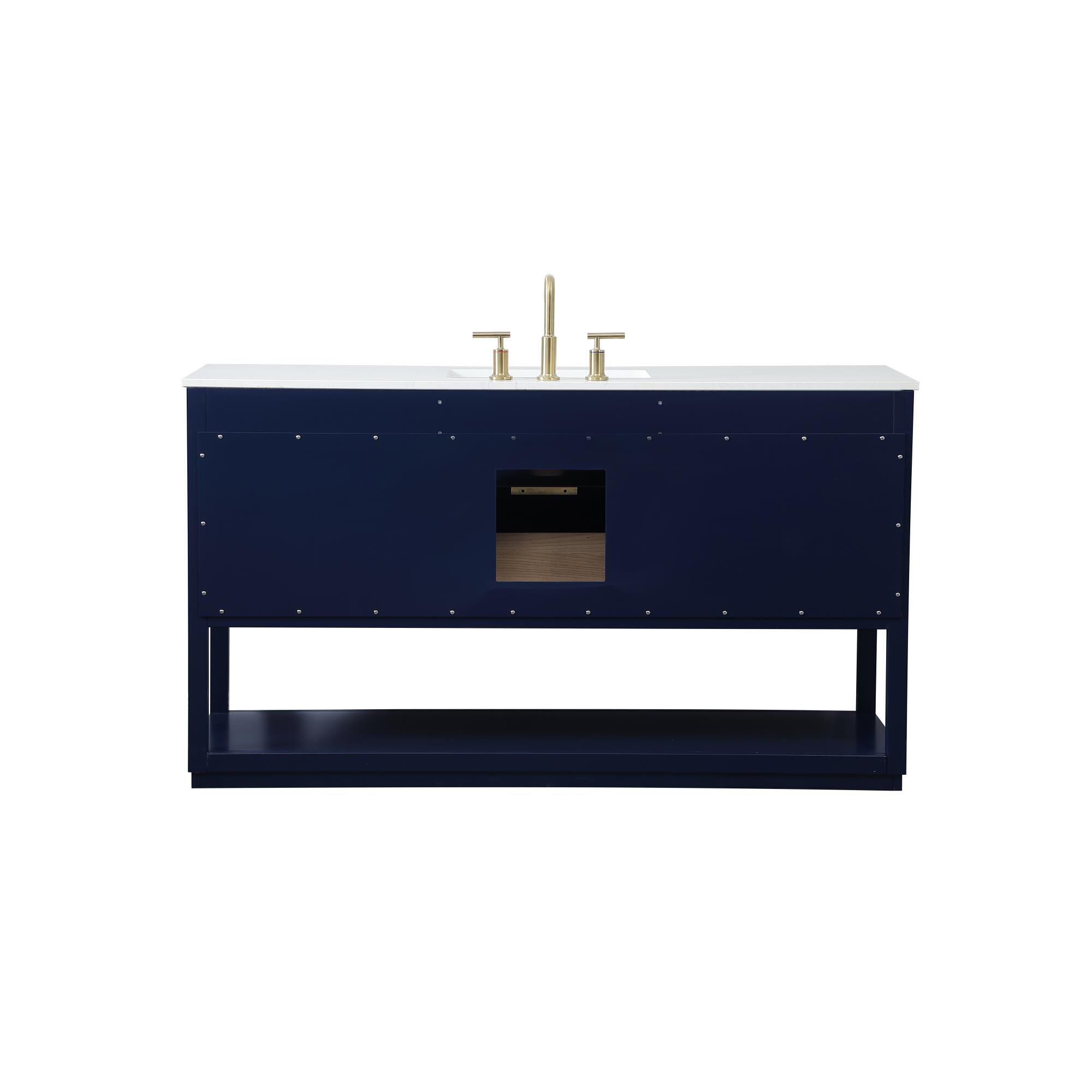 Larkin 60 Inch Bath Vanity by Elegant Decor