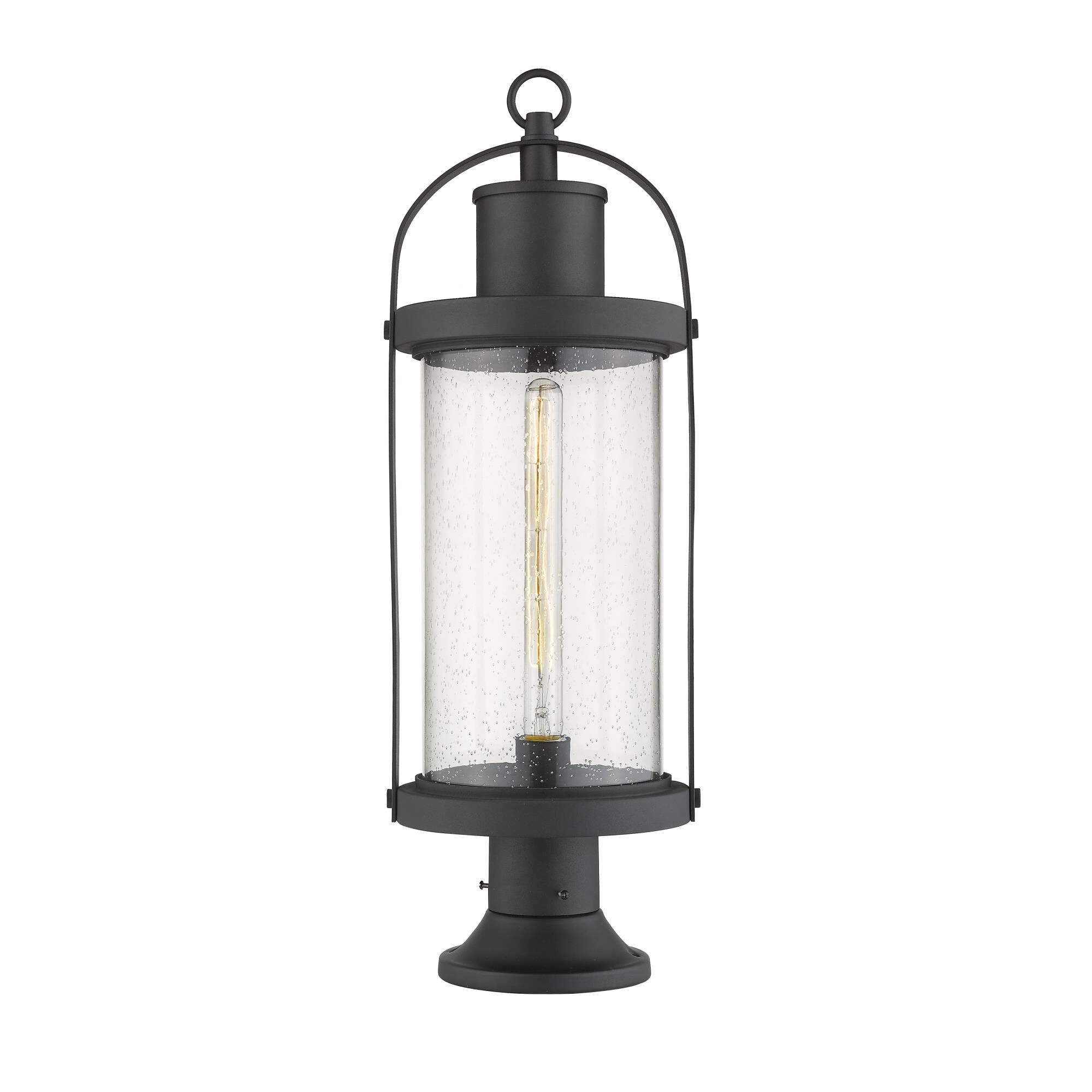 Z-Lite Roundhouse 27 Inch Tall Outdoor Pier Lamp