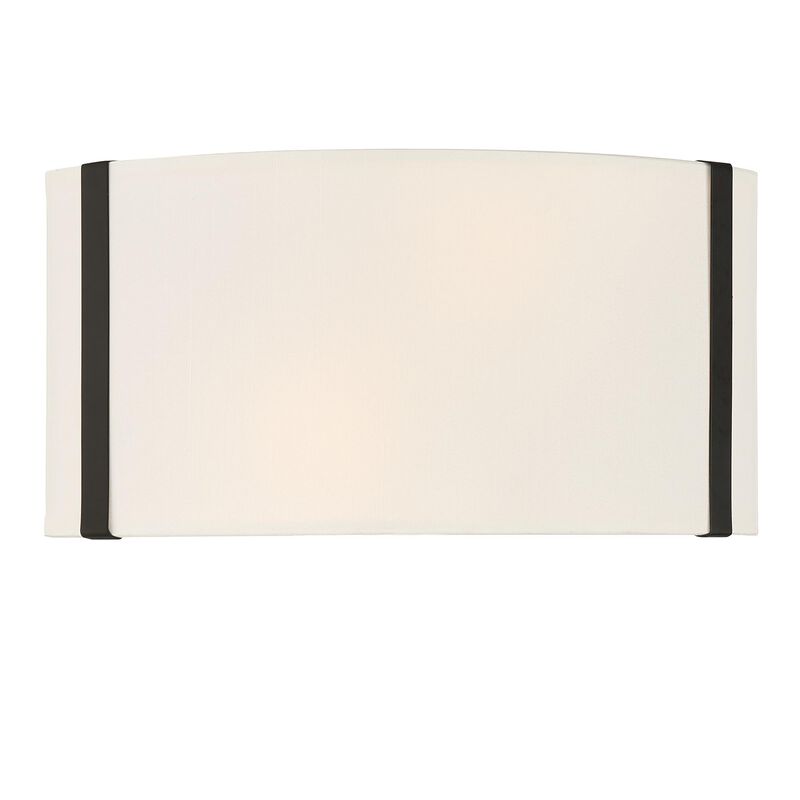 Fulton 13 Inch Wall Sconce by Crystorama