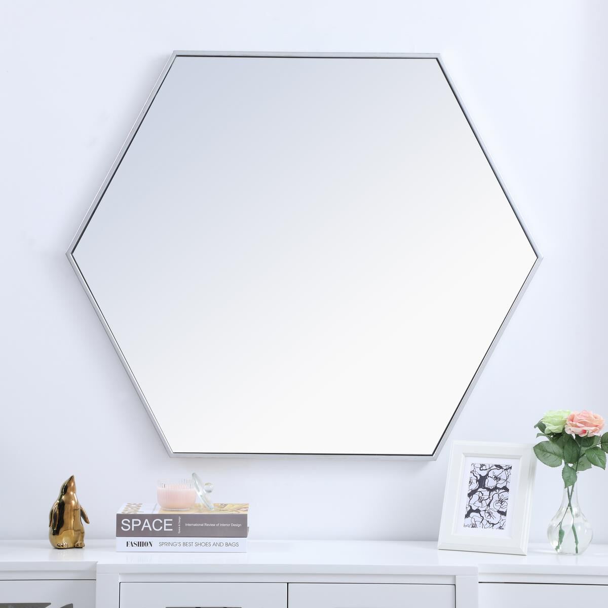 Shown in Silver finish