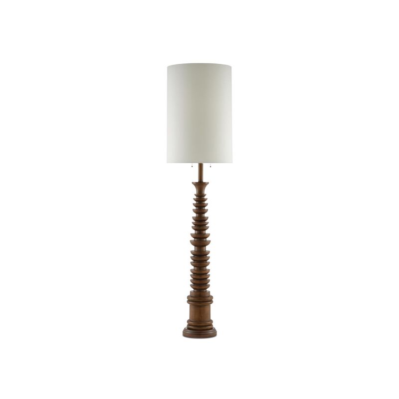 Phyllis Morris Malayan 80 Inch Floor Lamp by Currey and Company